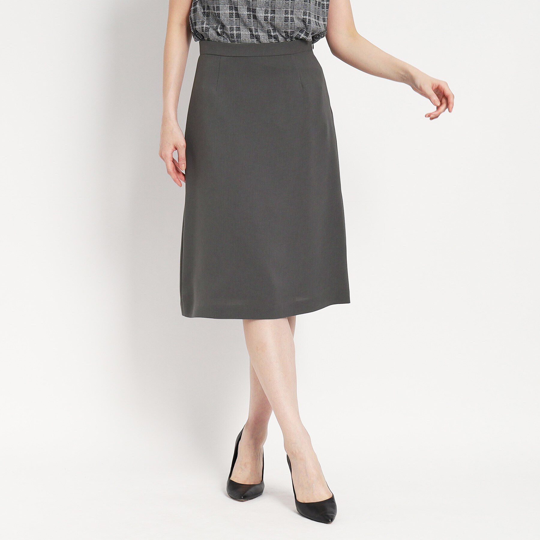 COUP DE CHANCE「【洗える／日本製】セミAラインスカート」|スカート|