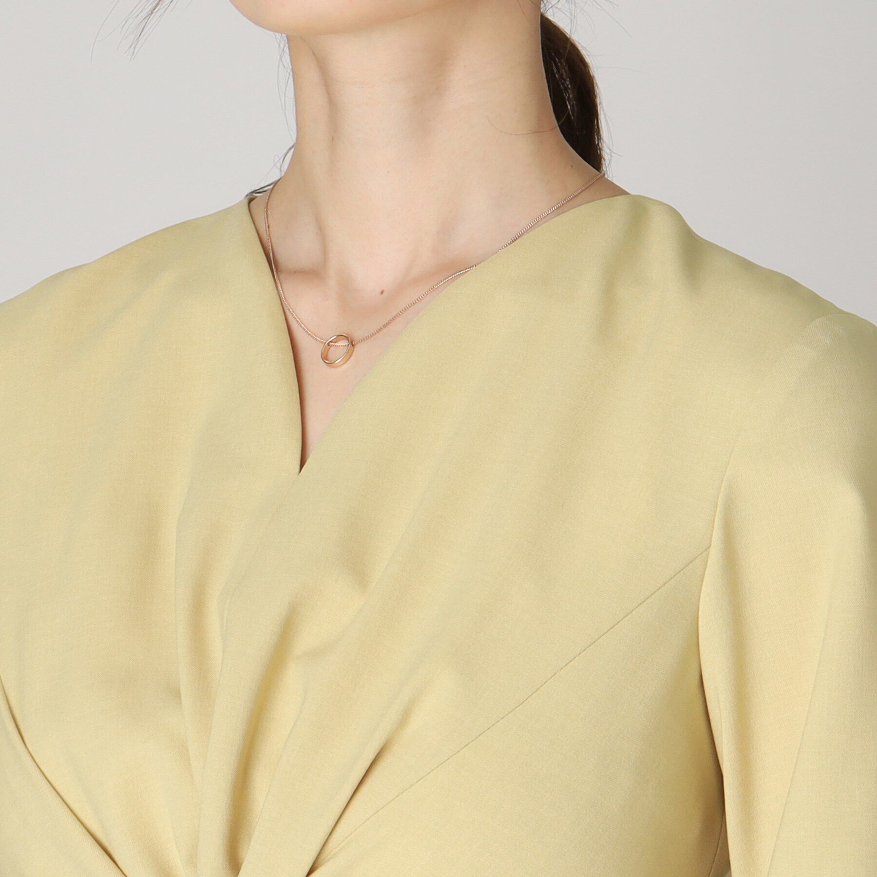 COUP DE CHANCE「【日本製】ねじりデザインワンピース」|ワンピース|