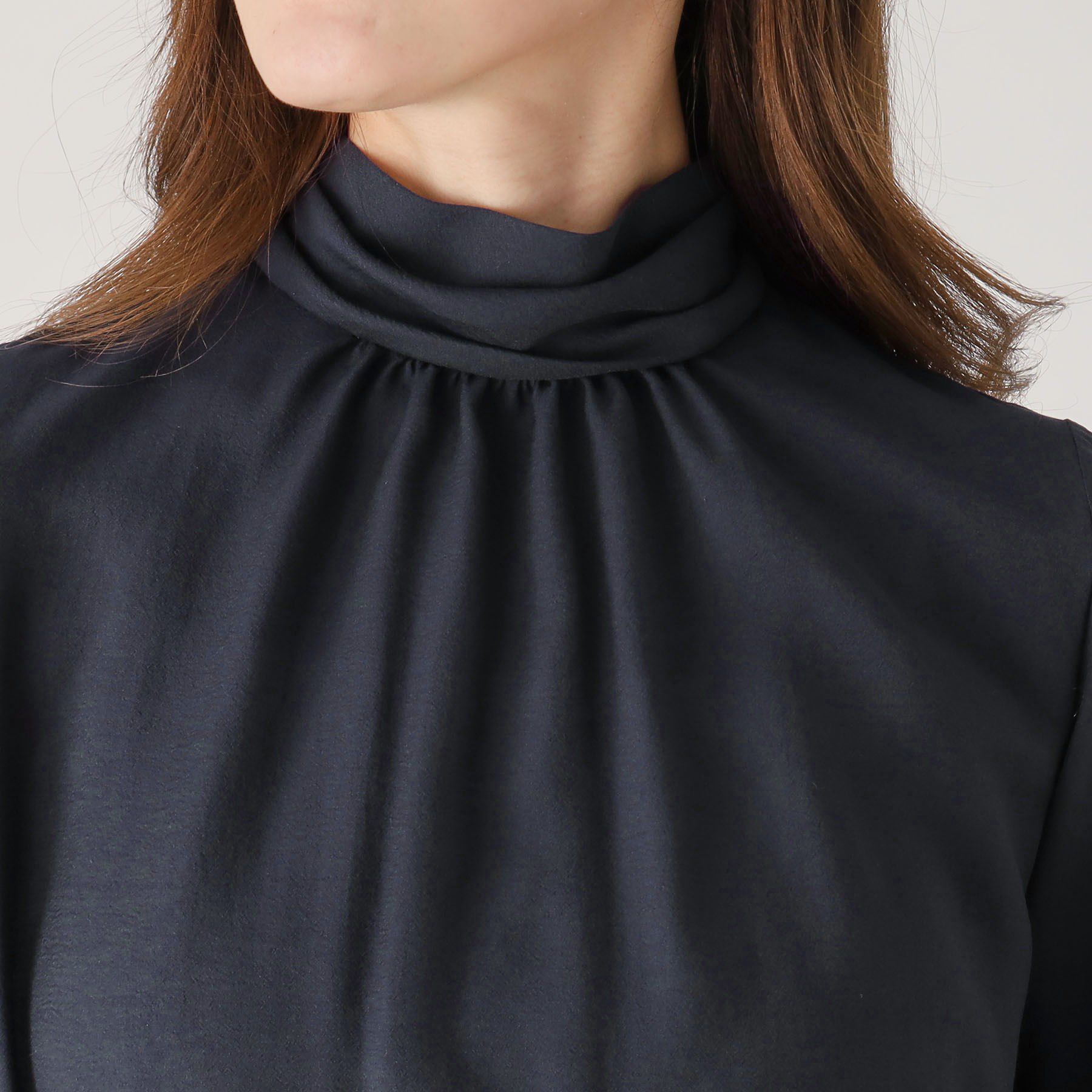 COUP DE CHANCE「【洗える／日本製】ねじりデザインブラウス」|シャツ・ブラウス|