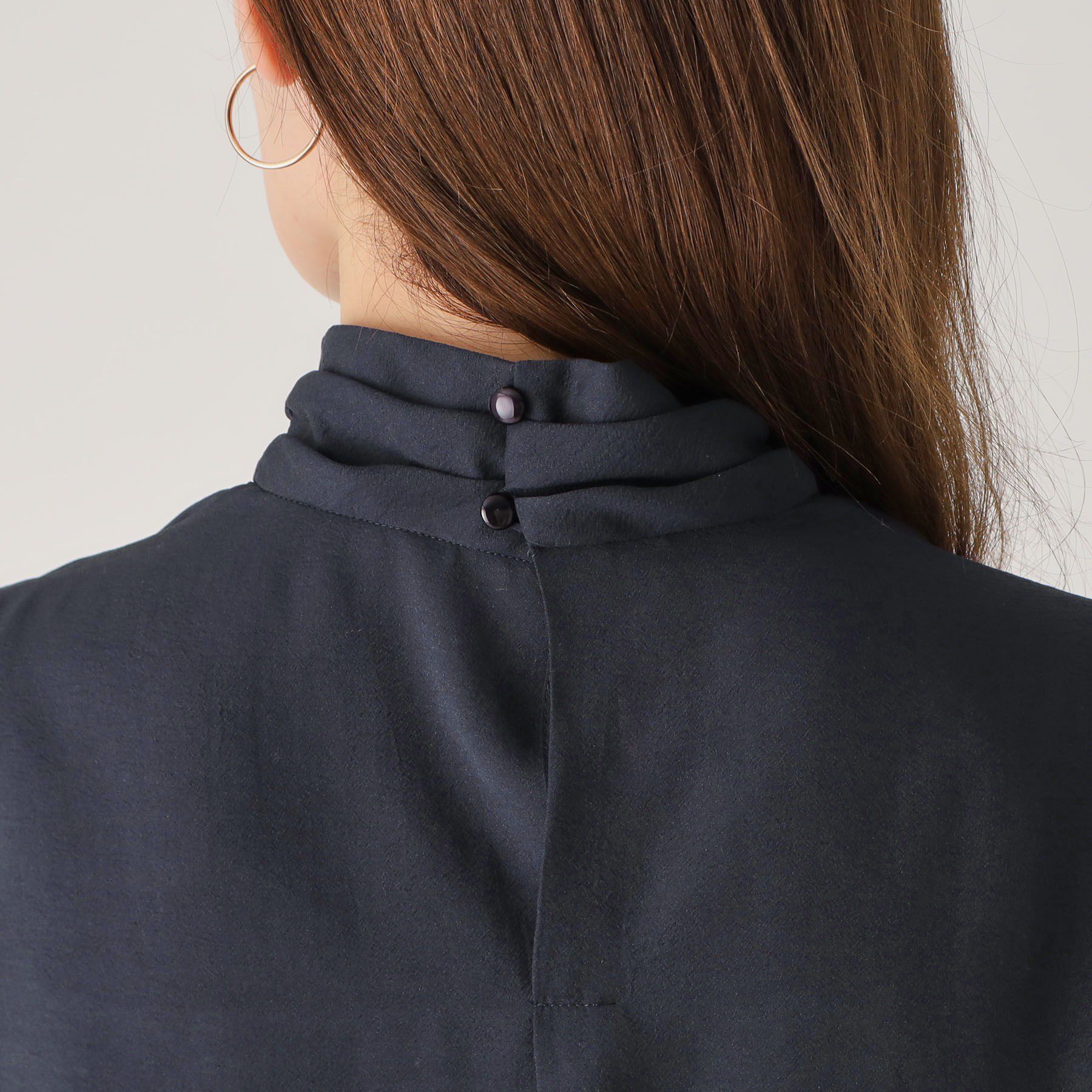 COUP DE CHANCE「【洗える／日本製】ねじりデザインブラウス」|シャツ・ブラウス|