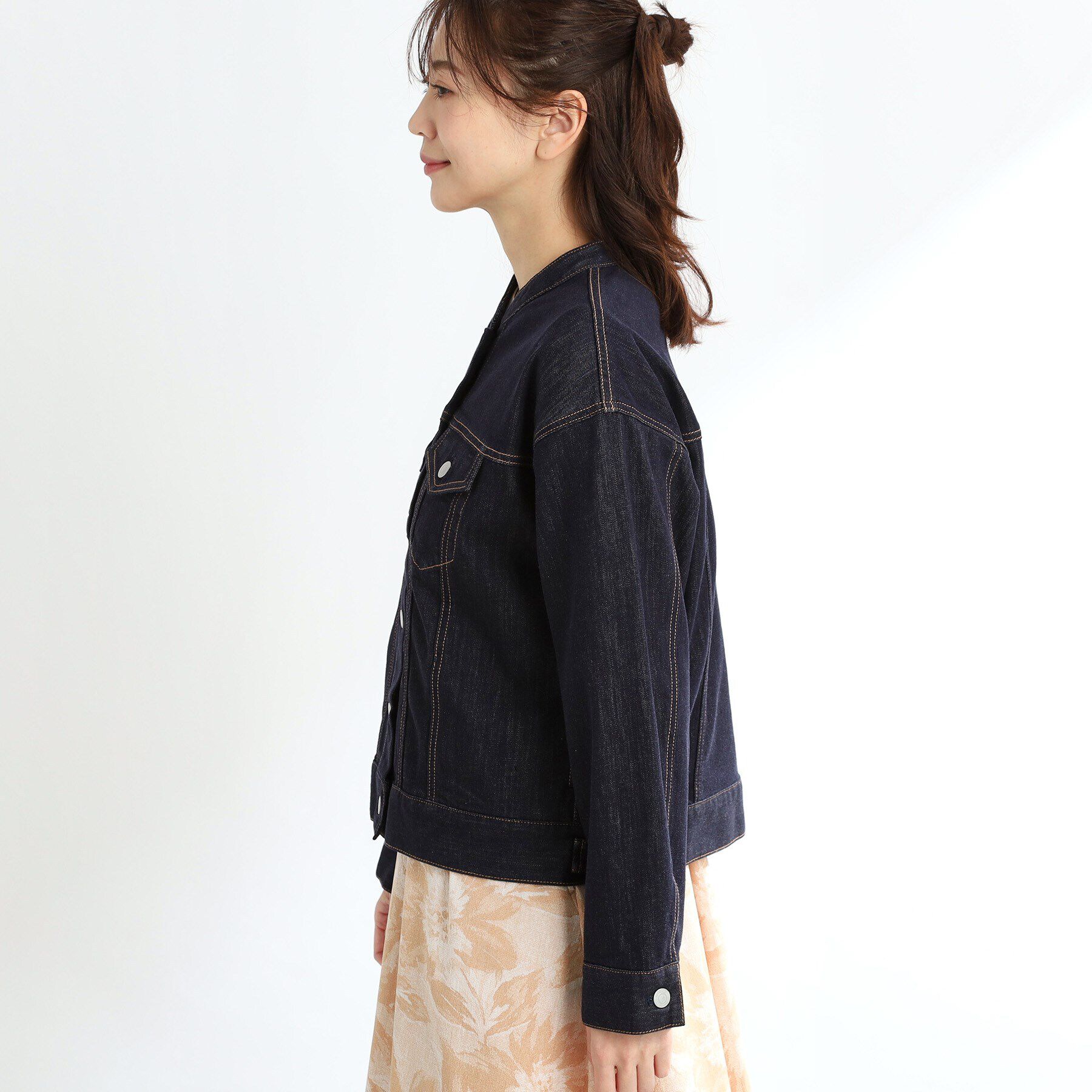 Reflect「【手洗い可】スタンダードデニムジャケット」|デニムジャケット|