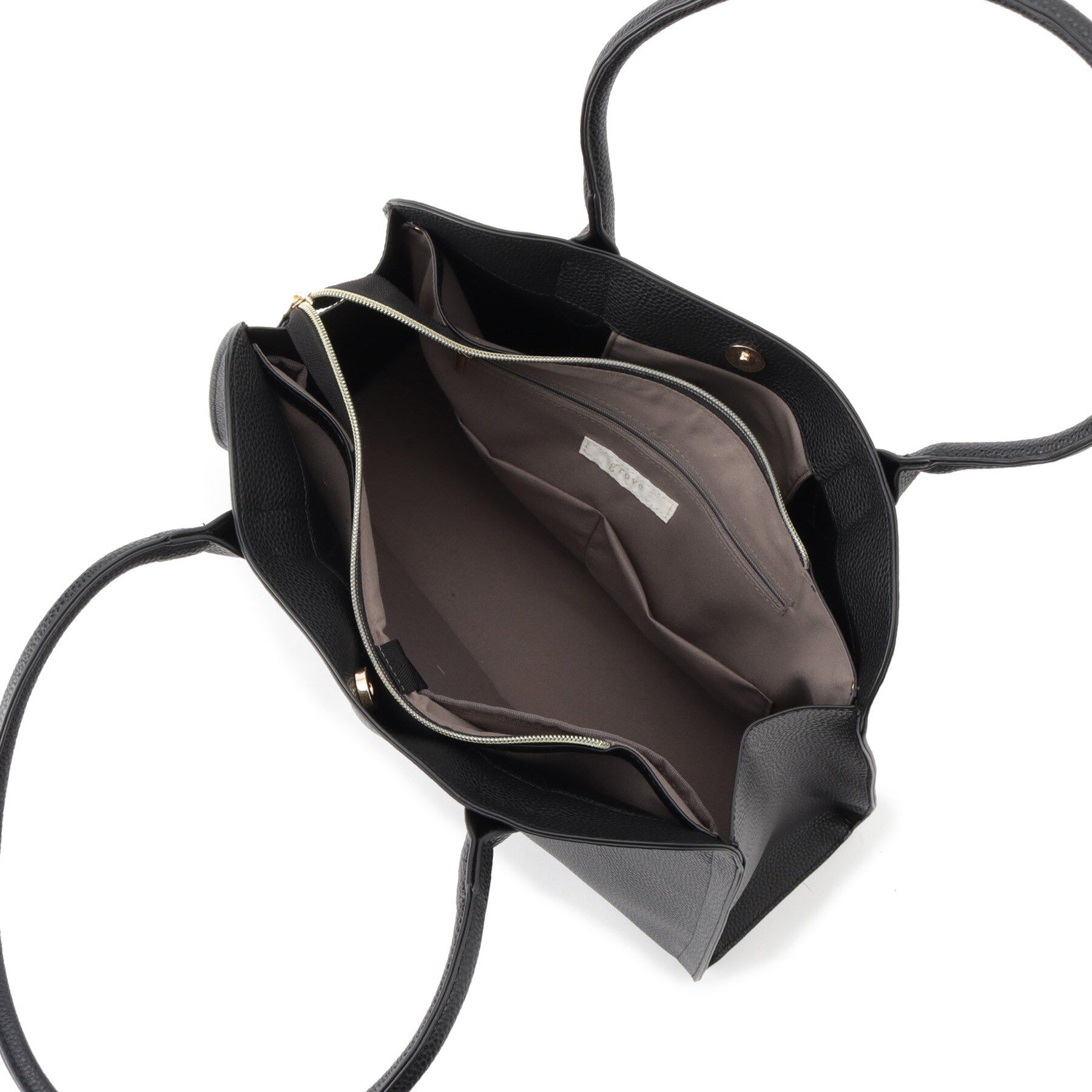 grove「【A4】【トレンドのボストン型】ラウンド機能トート」|トートバッグ|