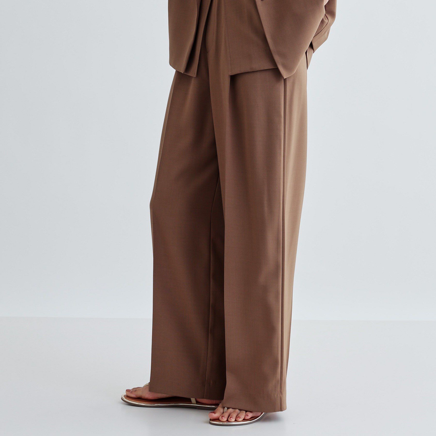 GALLEST「【セットアップ対応】イージーストレートワイドパンツ【カセット服／オケージョン／通勤】」|その他|