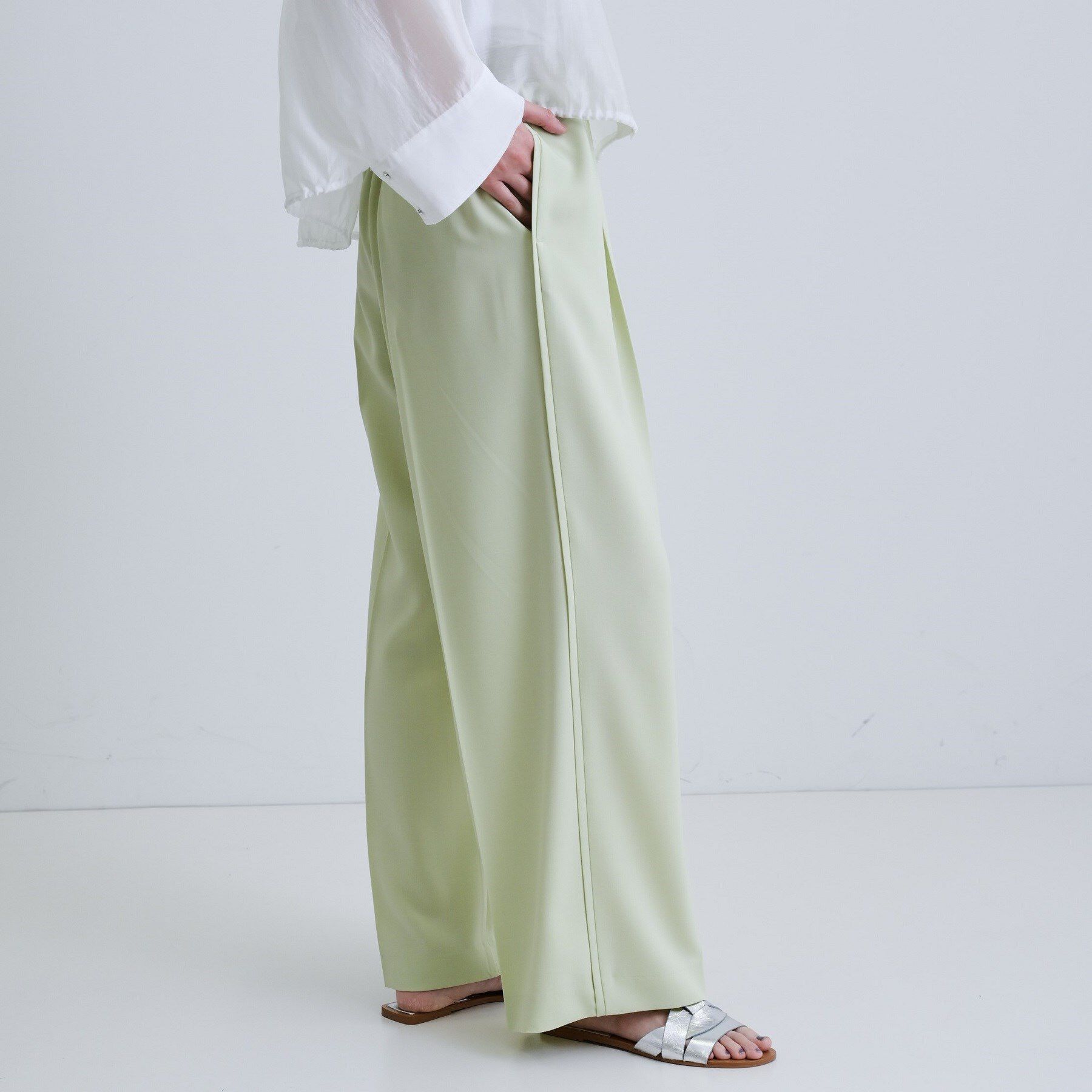 GALLEST「【セットアップ対応】イージーストレートワイドパンツ【カセット服／オケージョン／通勤】」|その他|