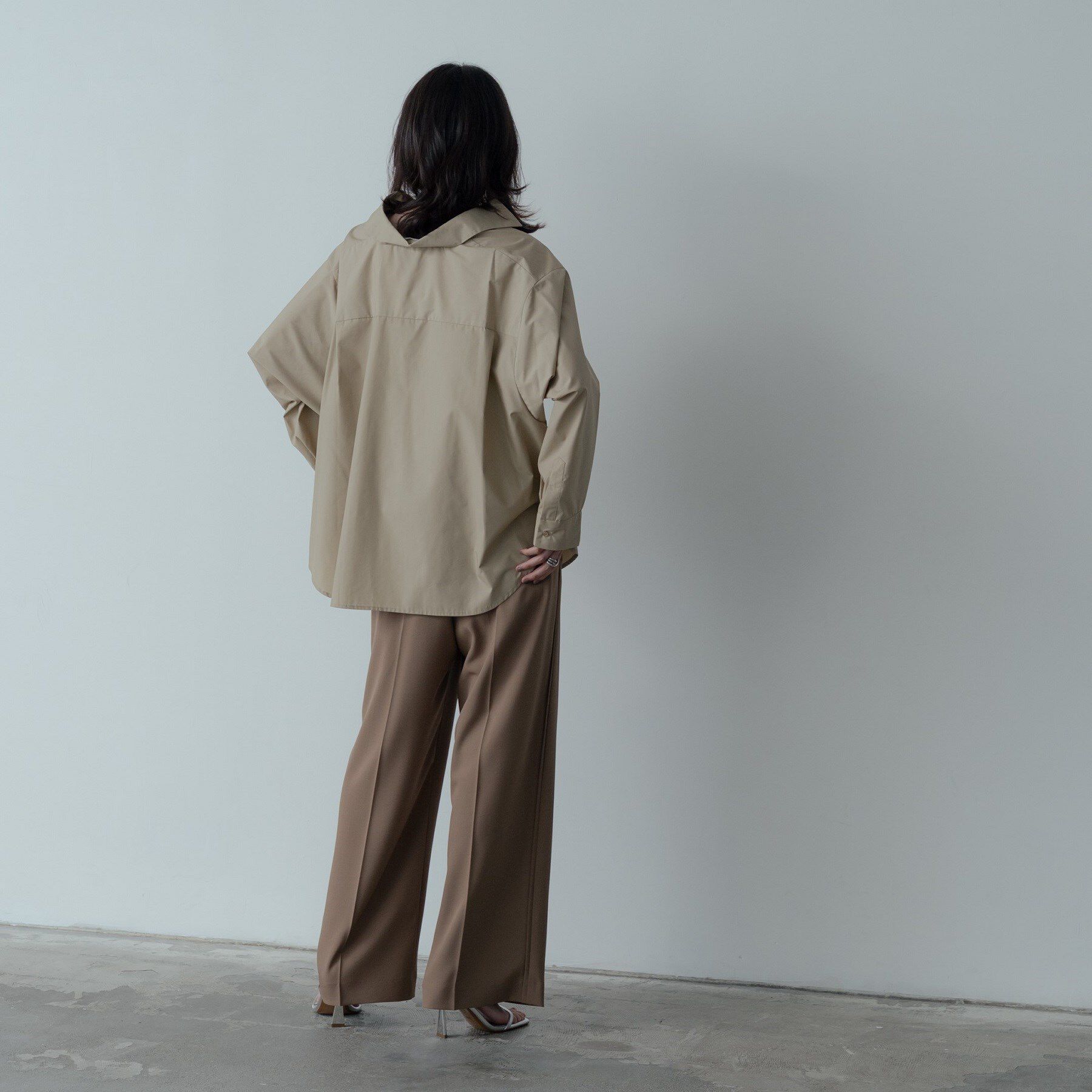 GALLEST「【セットアップ対応】イージーストレートワイドパンツ【カセット服／オケージョン／通勤】」|その他|