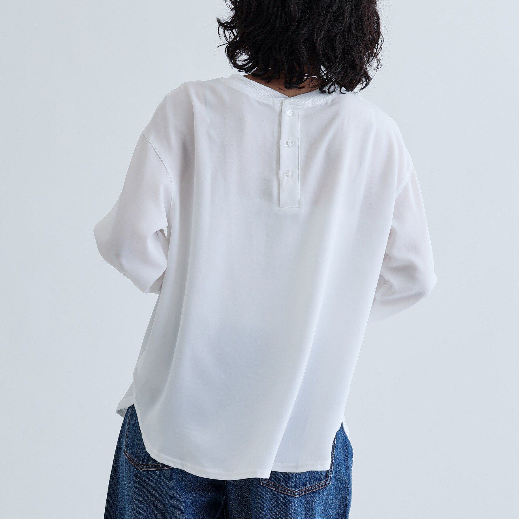 GALLEST「ジョーゼットロゴブラウス」|シャツ・ブラウス|