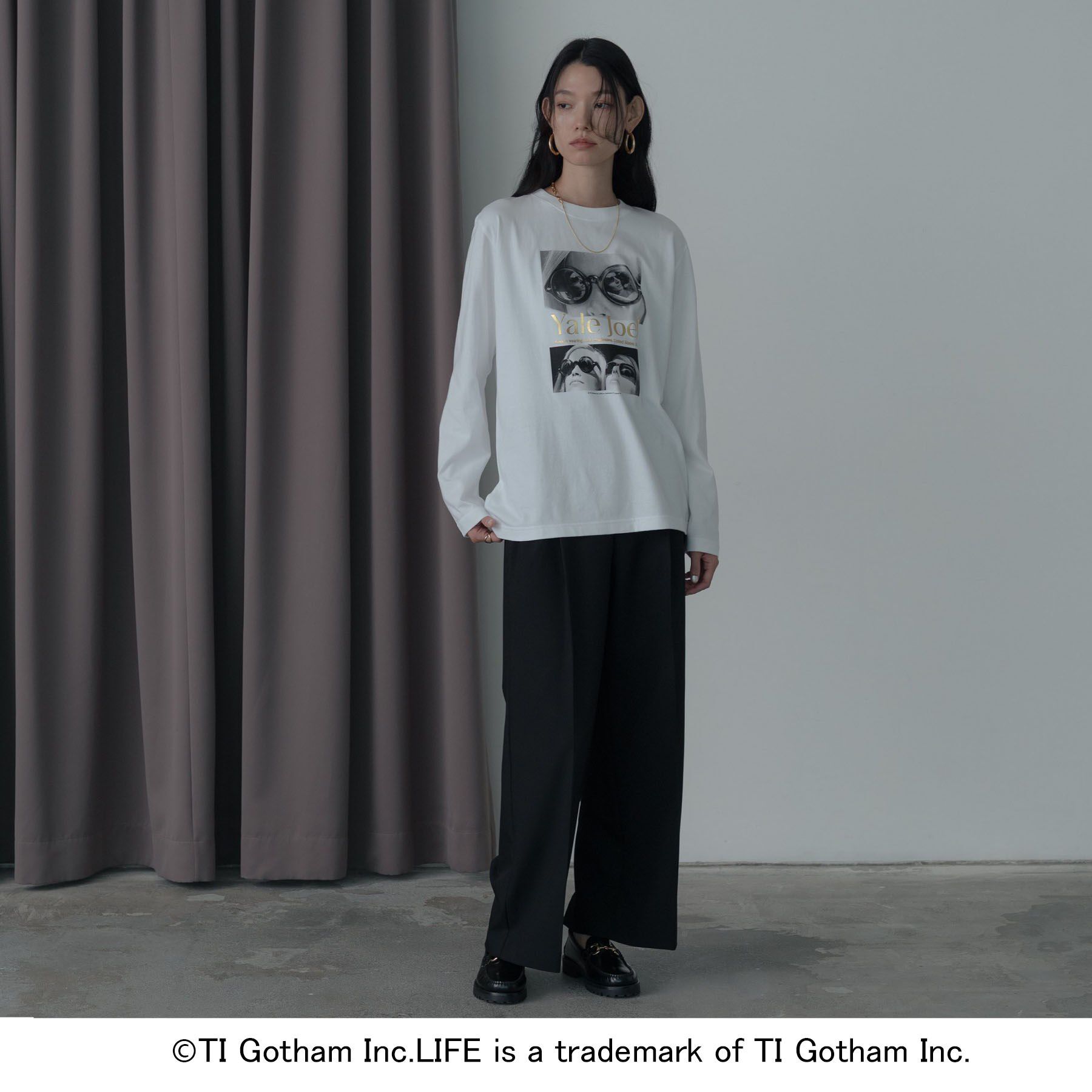 GALLEST「【GOOD ROCK SPEED】LIFE PC／Yale Joel FOIL PRINT LS T」|Tシャツ・カットソー|