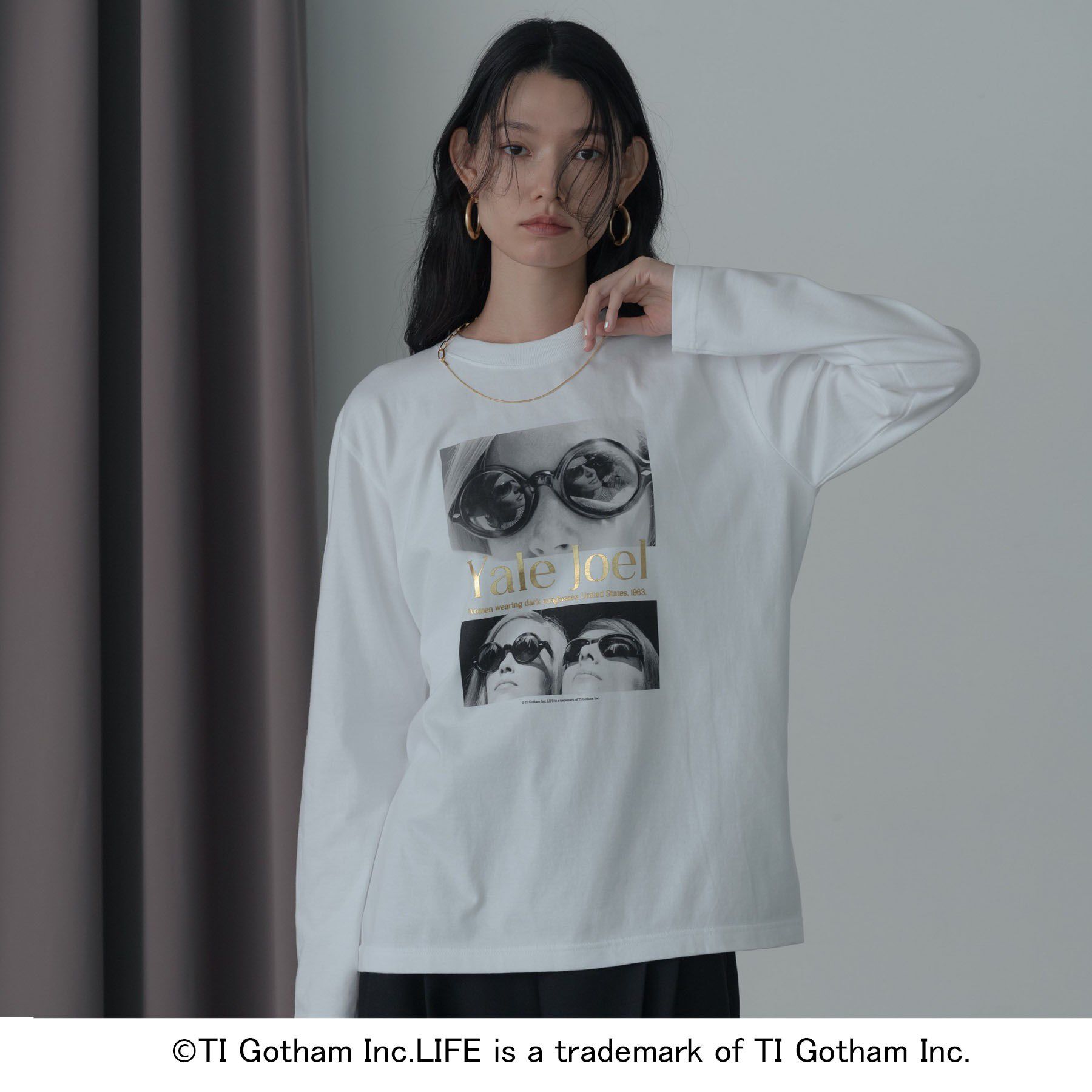 GALLEST「【GOOD ROCK SPEED】LIFE PC／Yale Joel FOIL PRINT LS T」|Tシャツ・カットソー|