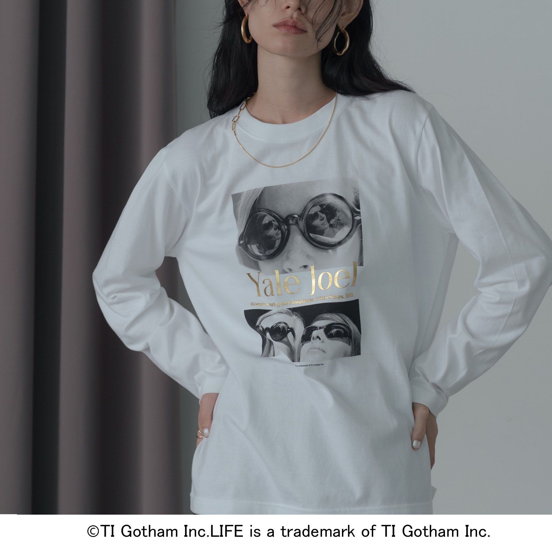 GALLEST「【GOOD ROCK SPEED】LIFE PC／Yale Joel FOIL PRINT LS T」|Tシャツ・カットソー|