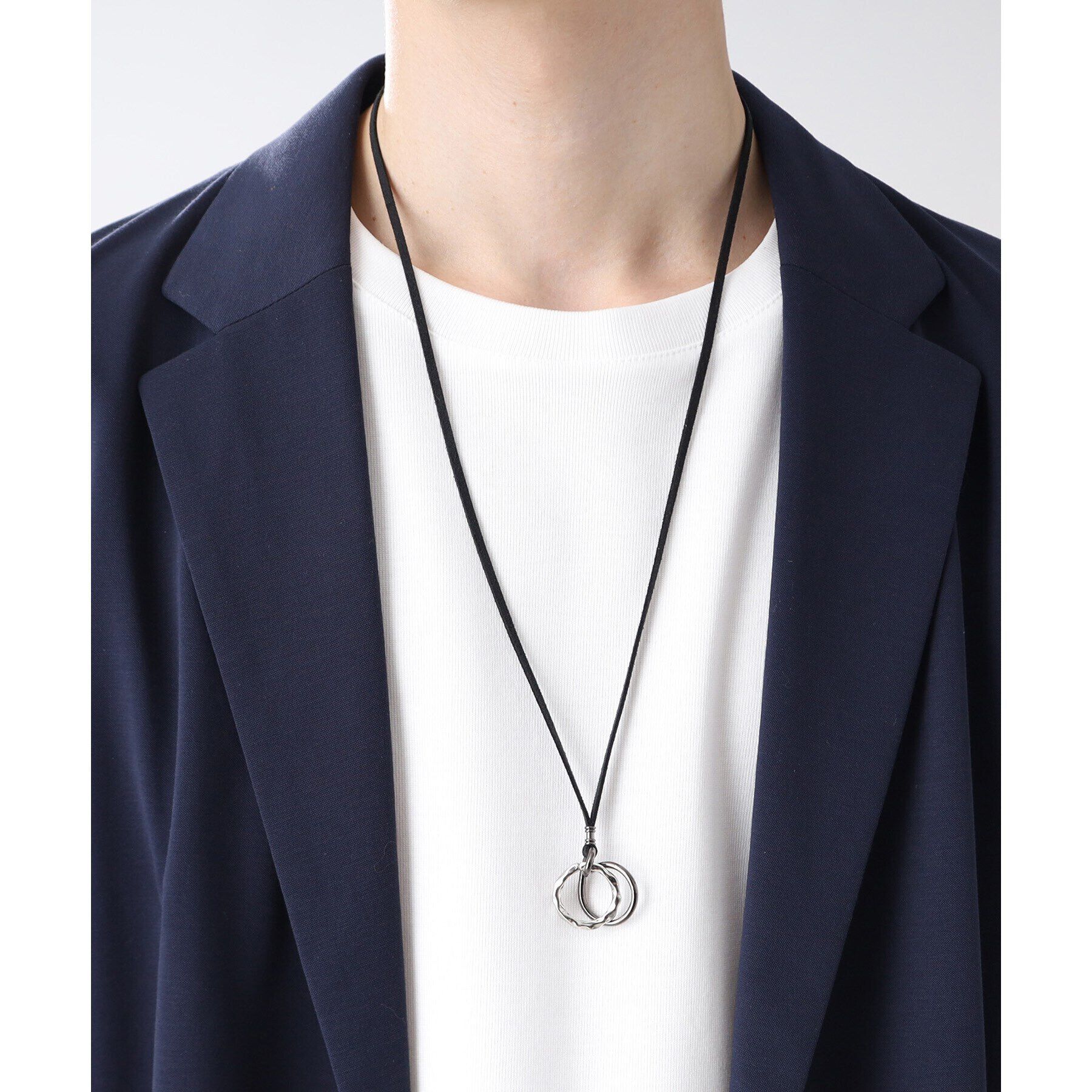 TAKEO KIKUCHI「DROP リングネックレス」|ネックレス|