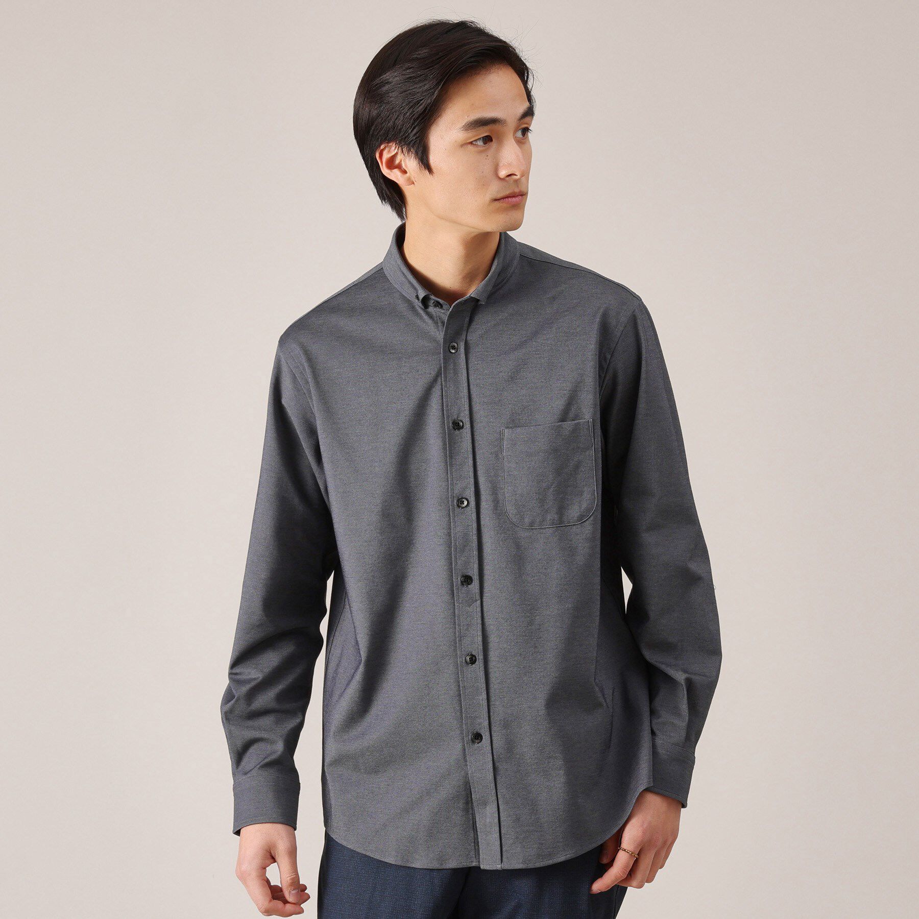 TAKEO KIKUCHI「【ONOFF兼用】モクロディ－ ボタンダウンシャツ」|シャツ・ブラウス|