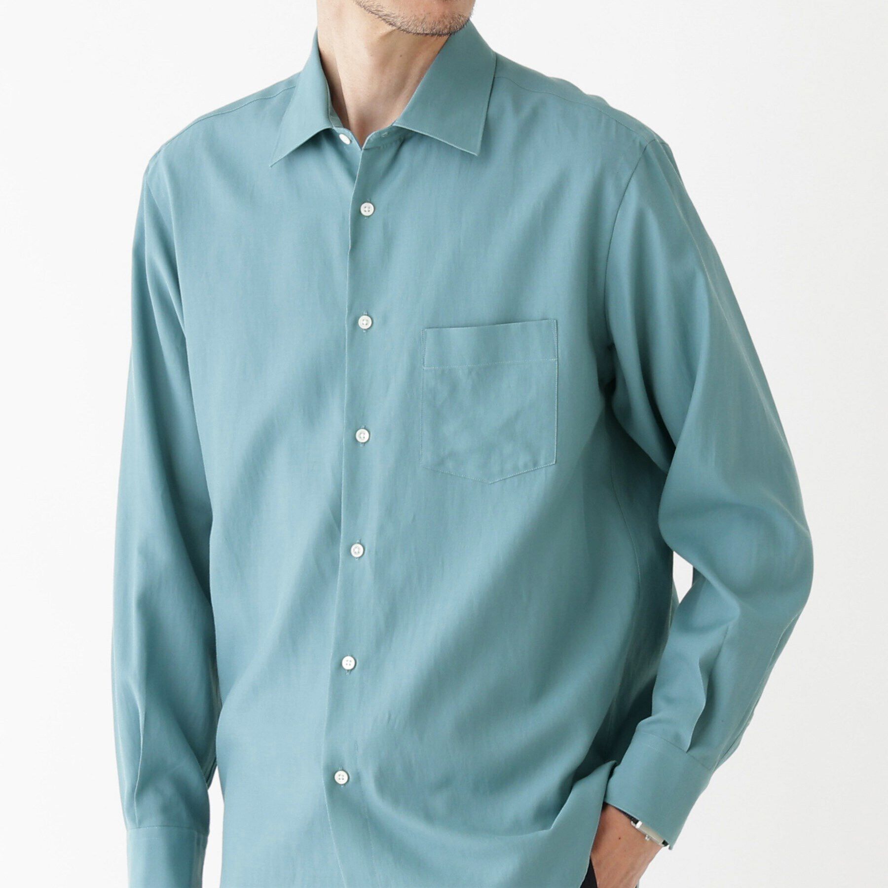 TAKEO KIKUCHI「【THE FLAGSHIP】オーガニックコットン シャツ」|シャツ・ブラウス|