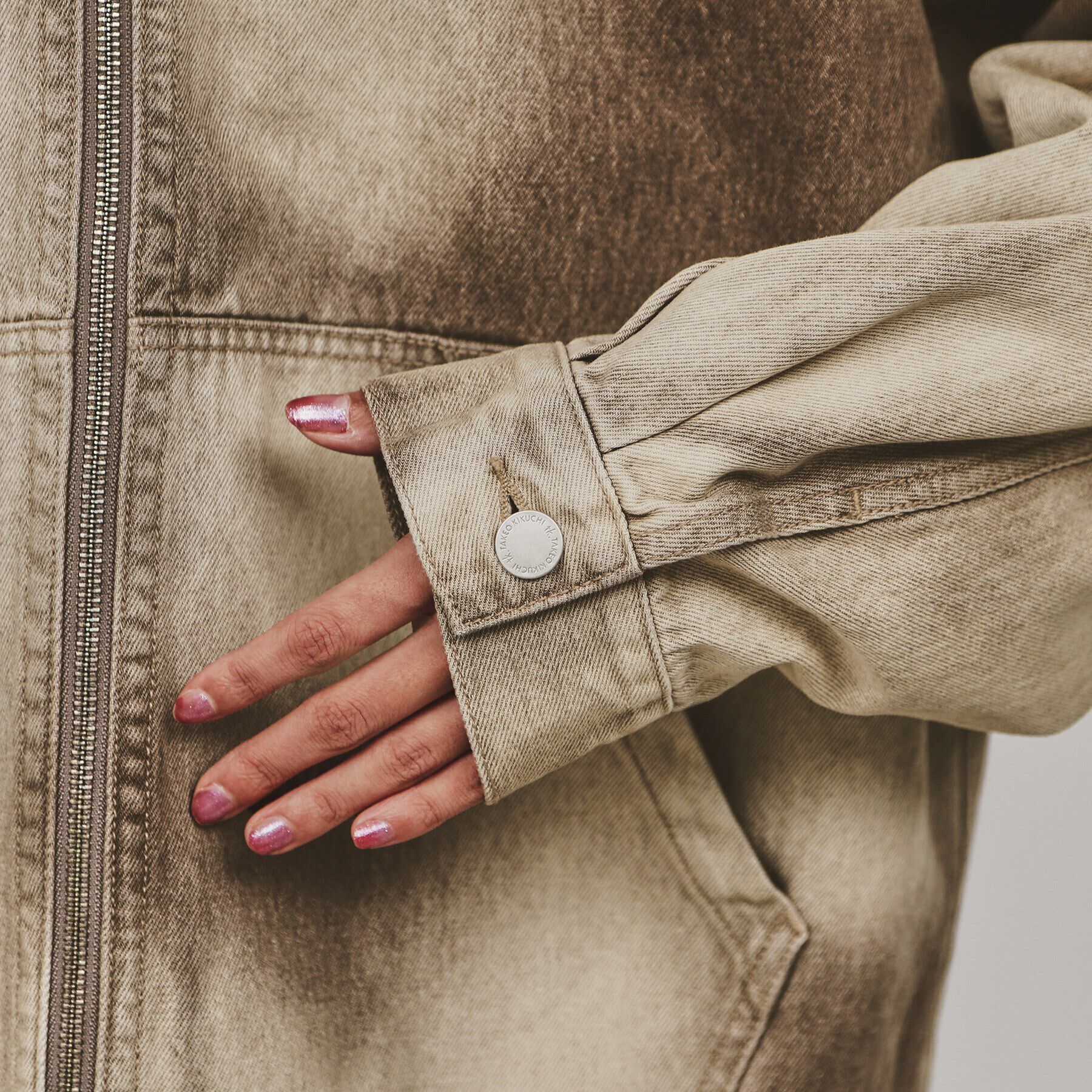 tk.TAKEO KIKUCHI「【セットアップ対応】フーデットデニムブルゾン」|デニムジャケット|