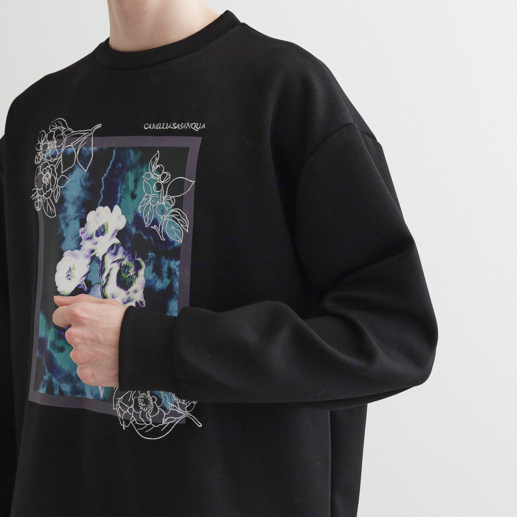 tk.TAKEO KIKUCHI「リリーエンブロ＆プリントカットソー」|パーカー|