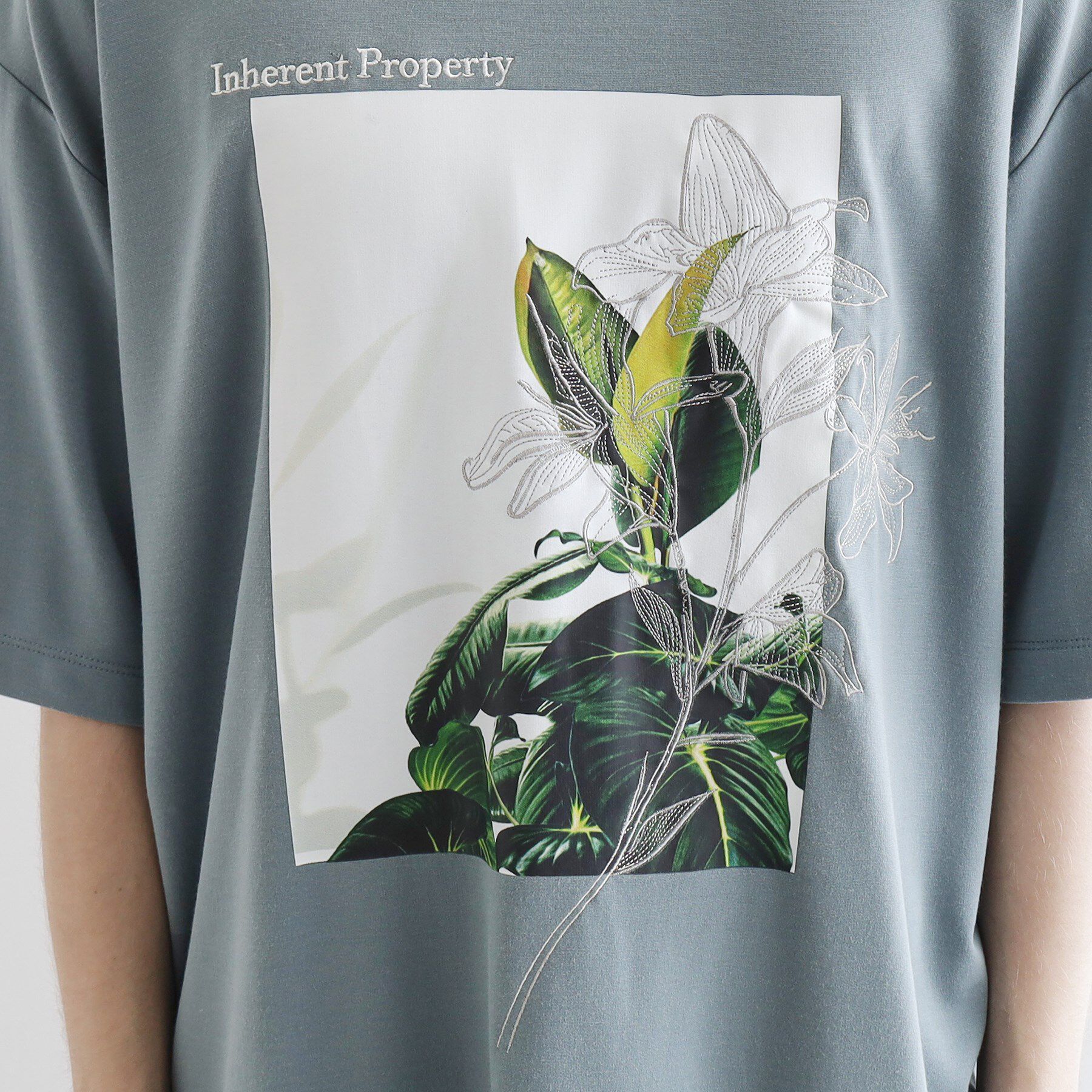 tk.TAKEO KIKUCHI「フラワープリントTシャツ」|Tシャツ・カットソー|