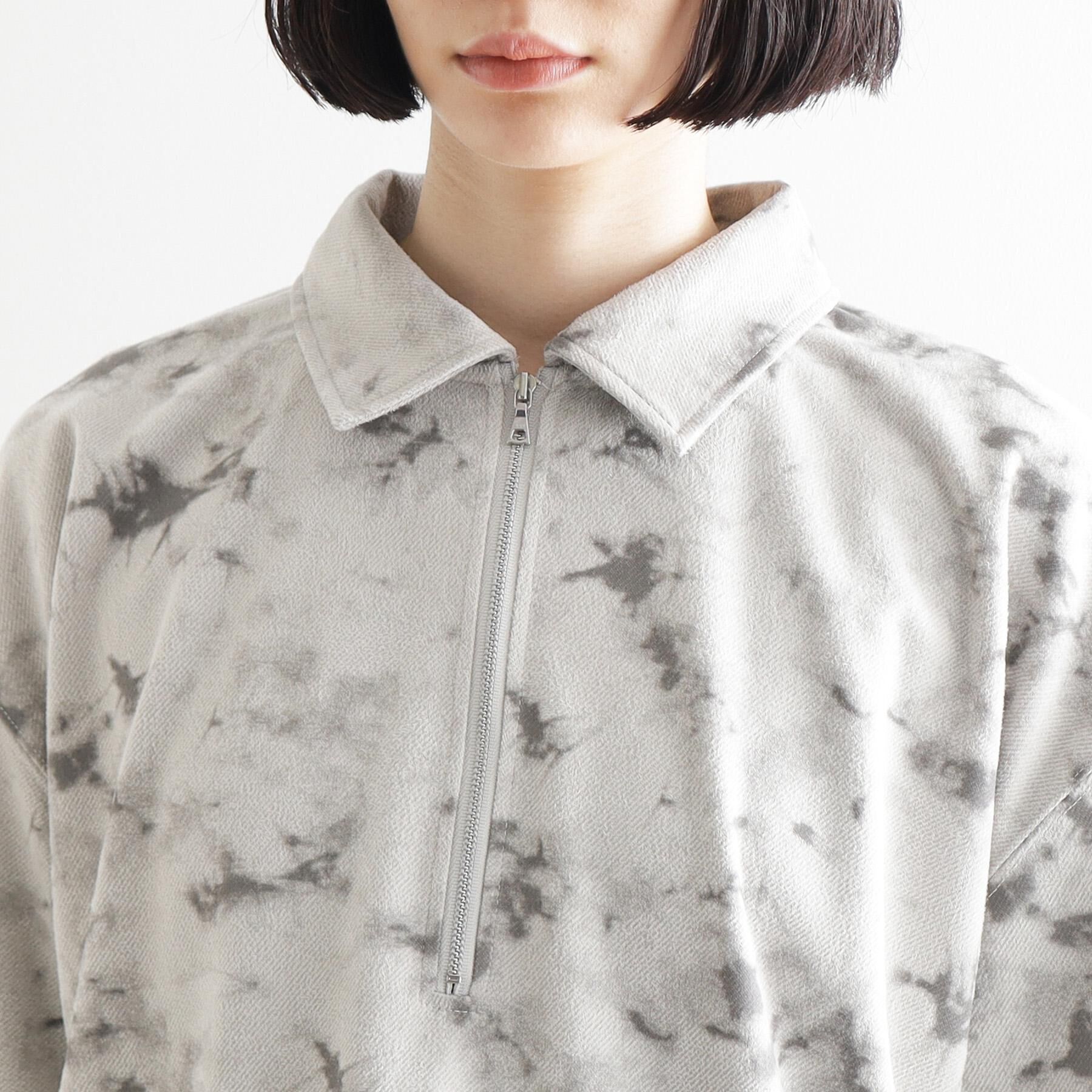 tk.TAKEO KIKUCHI「ヴィンテージライクハーフジップポロシャツ」|ポロシャツ|