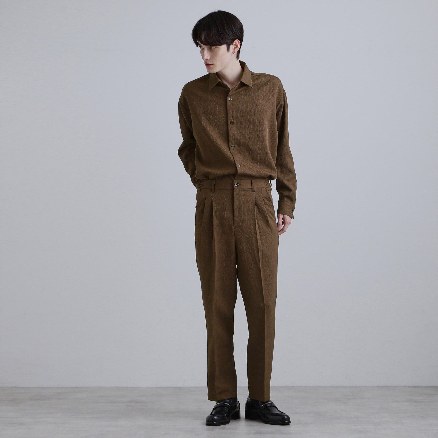 tk.TAKEO KIKUCHI「テッククレープシャツ」|シャツ・ブラウス|