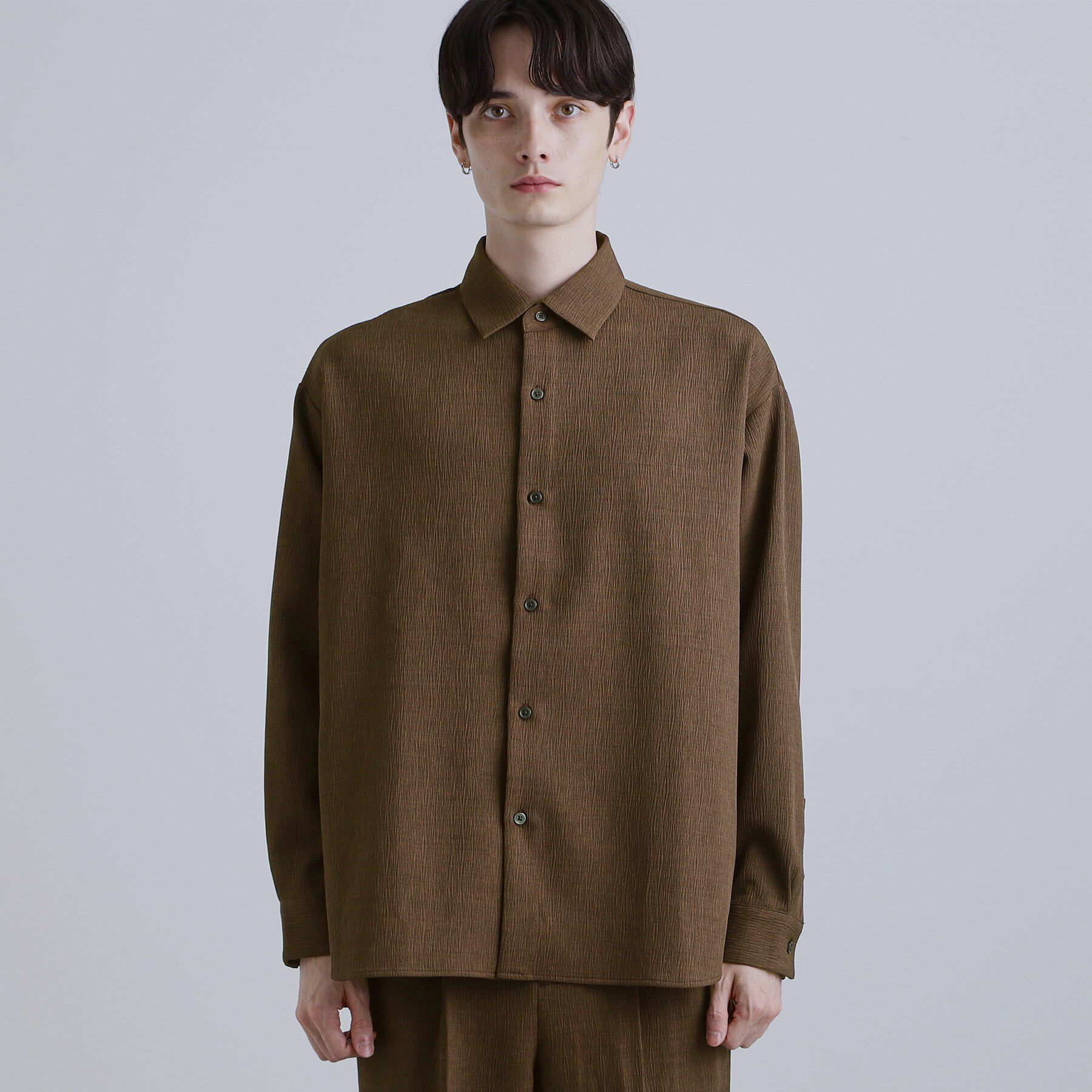 tk.TAKEO KIKUCHI「テッククレープシャツ」|シャツ・ブラウス|