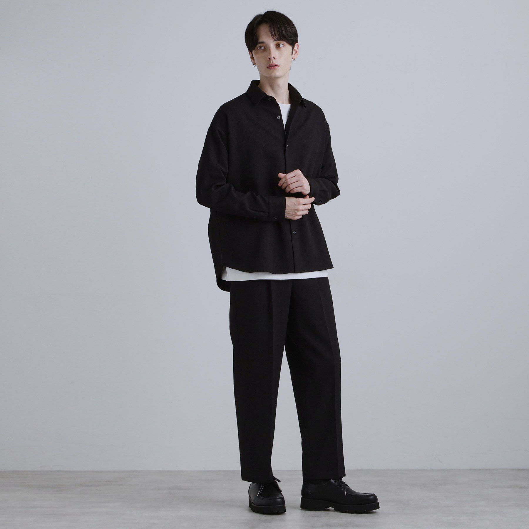 tk.TAKEO KIKUCHI「テッククレープシャツ」|シャツ・ブラウス|