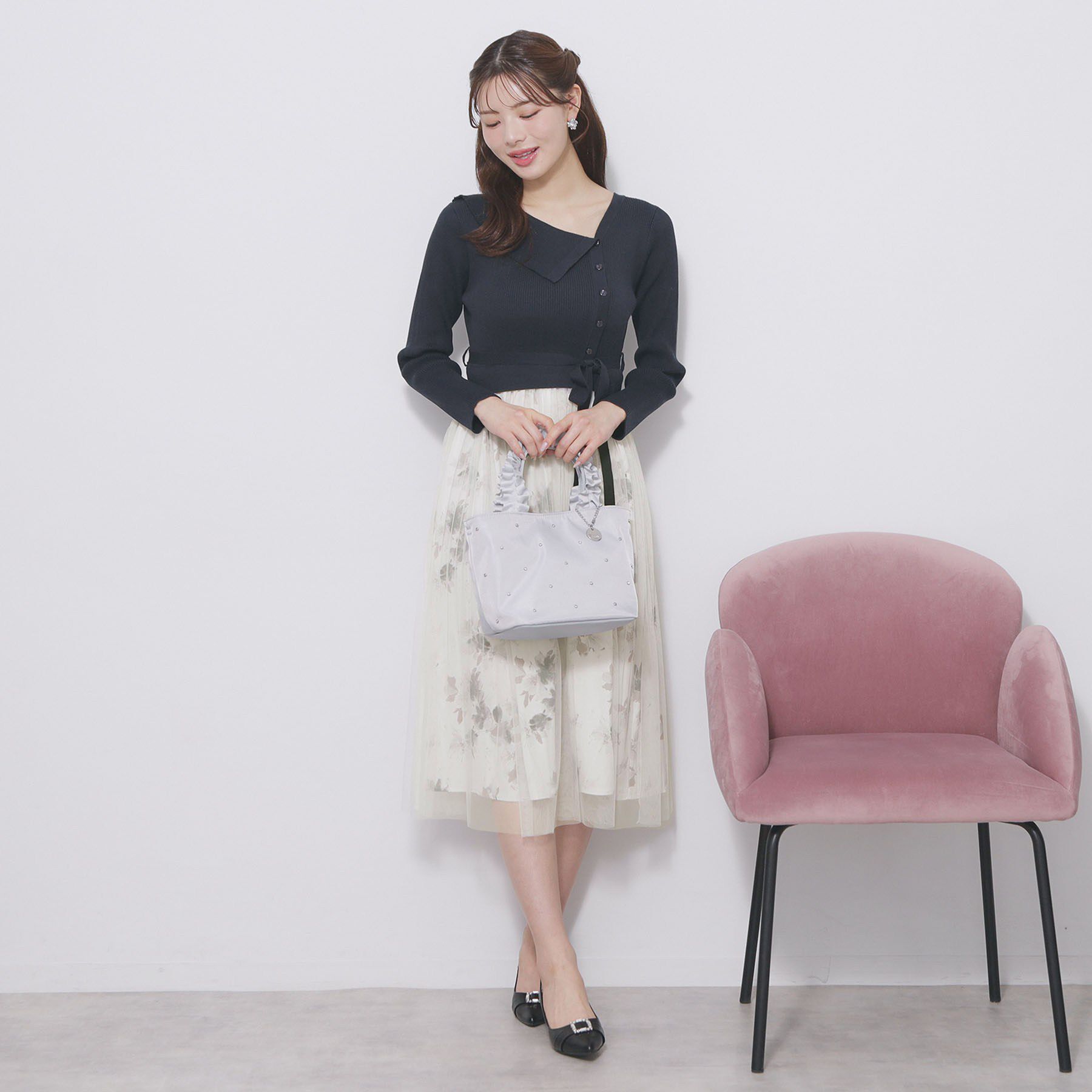 index「ドッキングニットワンピース【洗濯機OK/抗ピル】」|ワンピース|