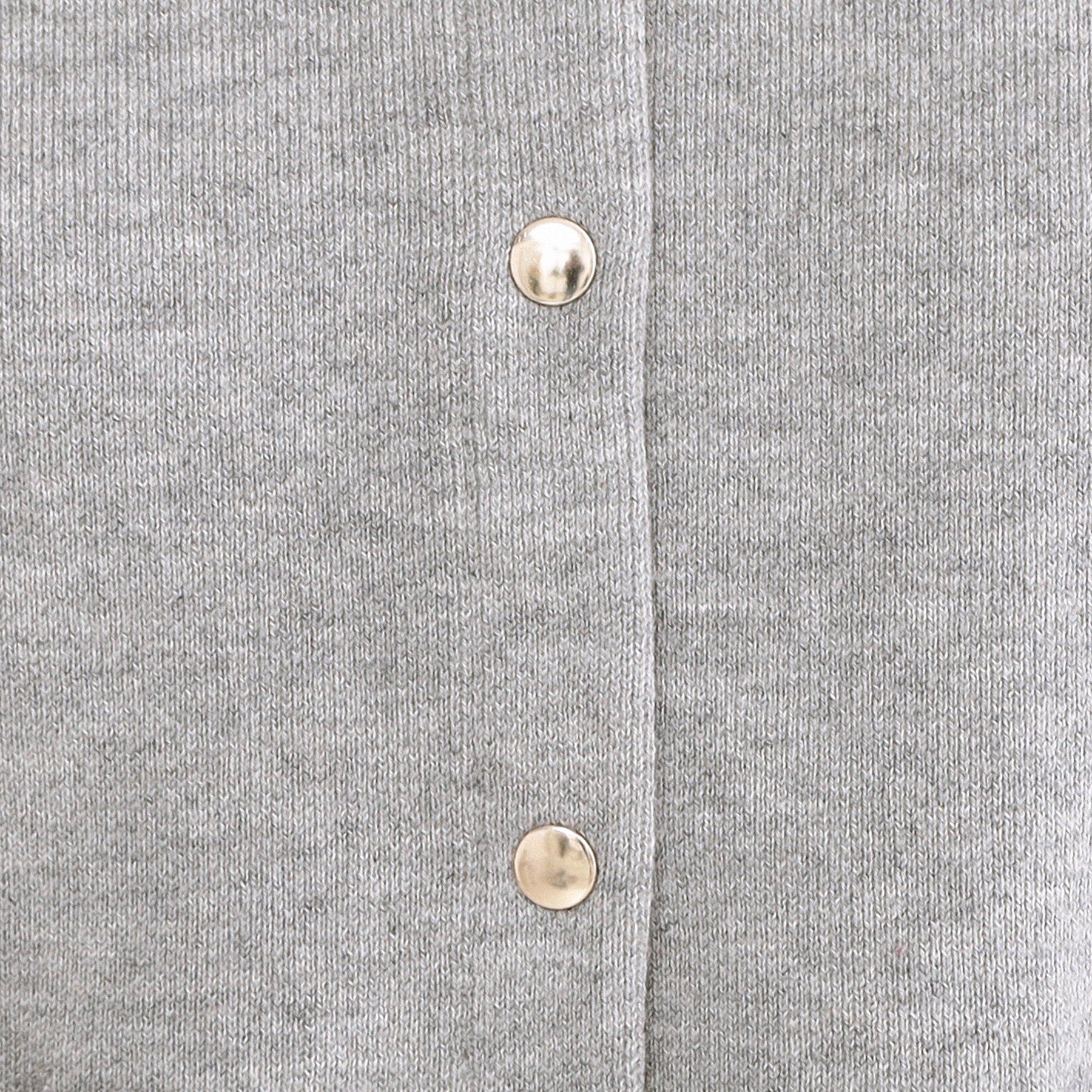 OPAQUE.CLIP「スナップボタンニットカーディガン【洗濯機OK】」|カーディガン|