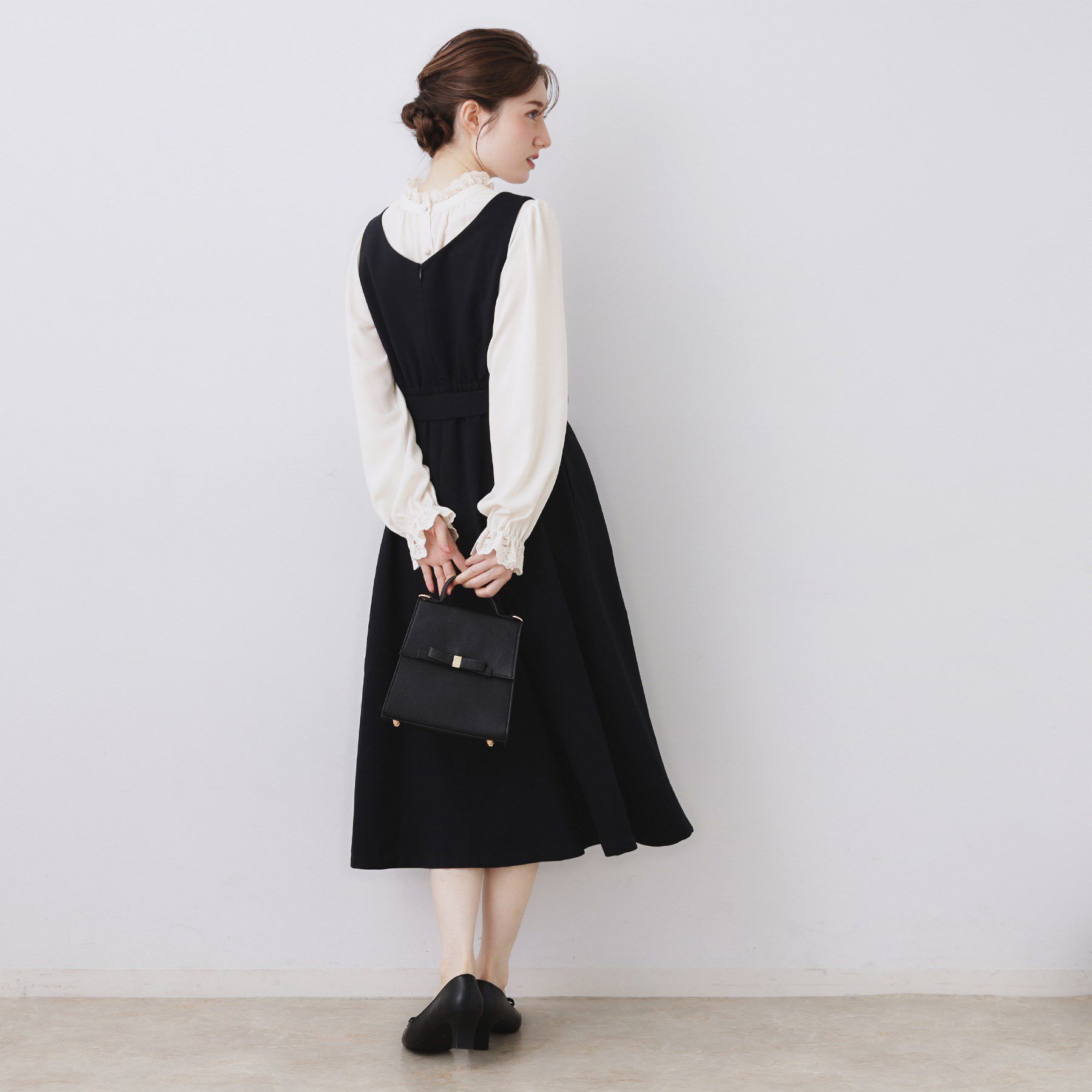 Couture broach「【2WAY・ハレの日・通勤】エンブロレースブラウス」|シャツ・ブラウス|