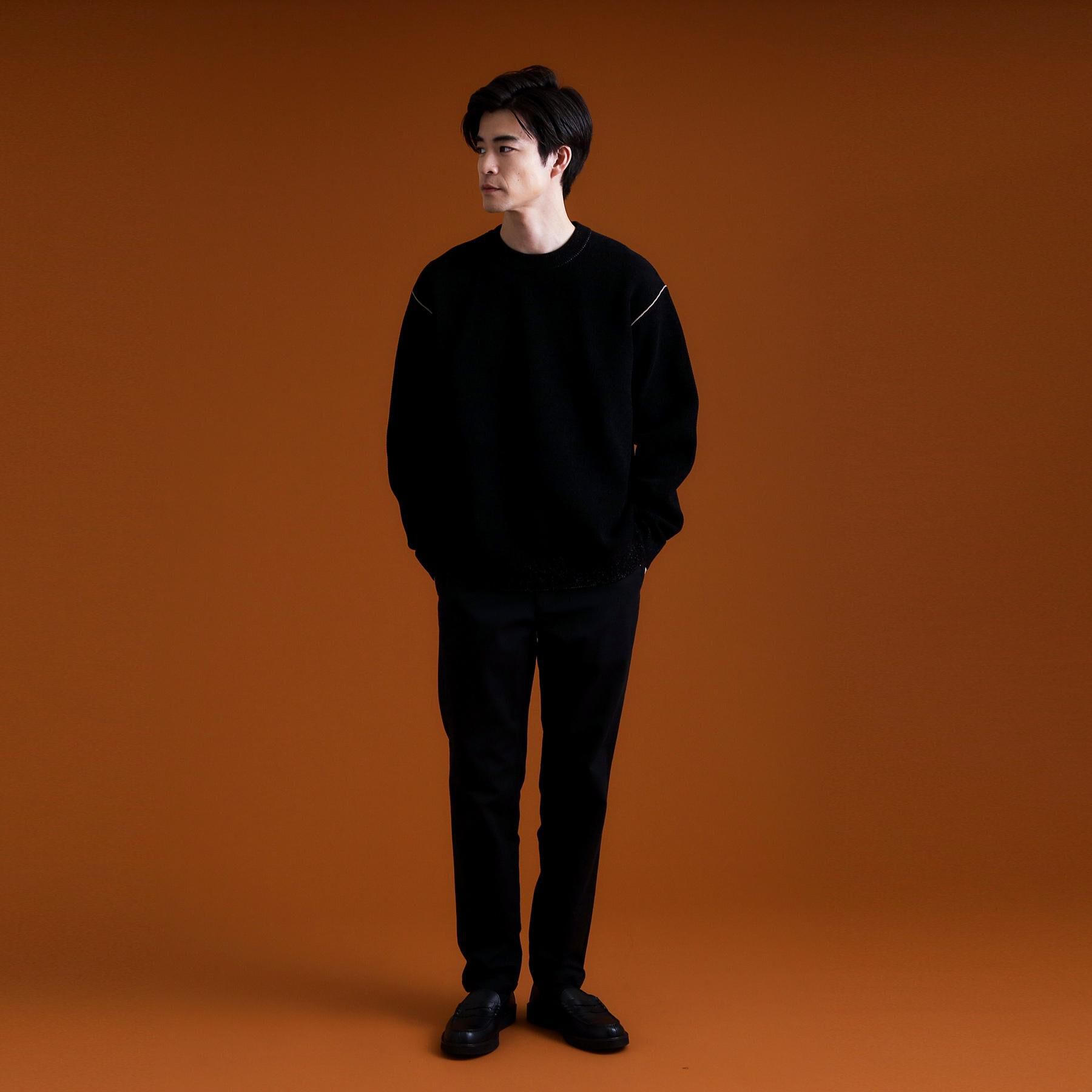 THE SHOP TK「7DAYSヘリンボンパンツ WARM【裏起毛/ストレッチ/洗濯機OK】」|その他|