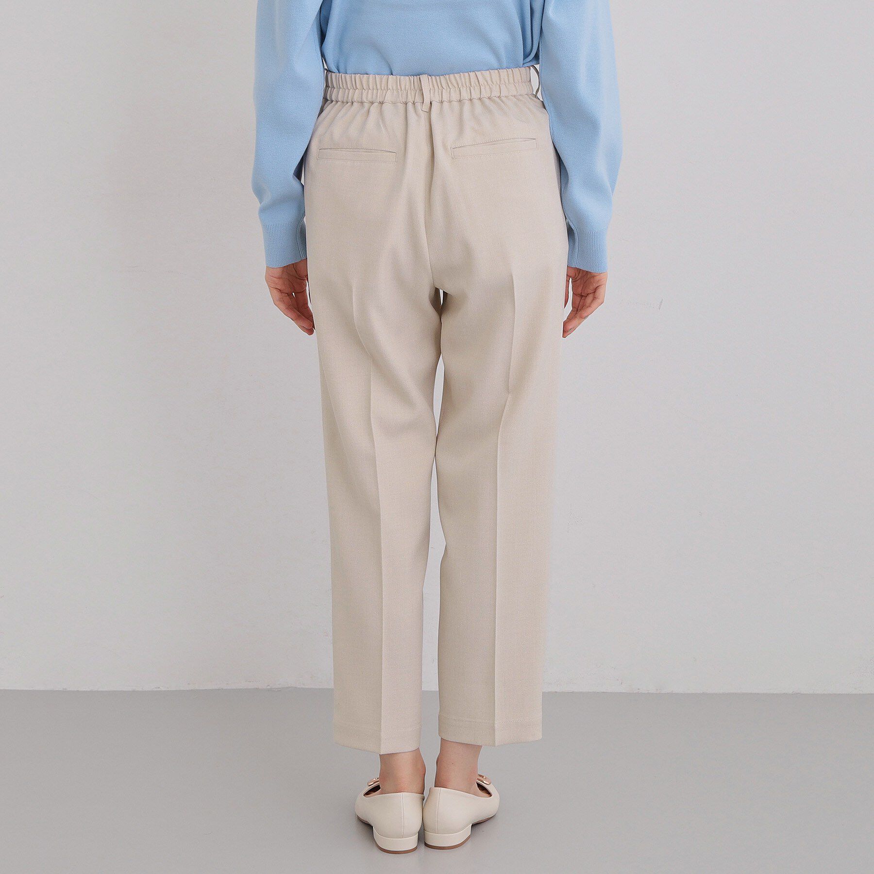 THE SHOP TK「【通勤・セレモニー】CAVIAN ベーシックテーパードパンツ/セットアップ可」|その他|