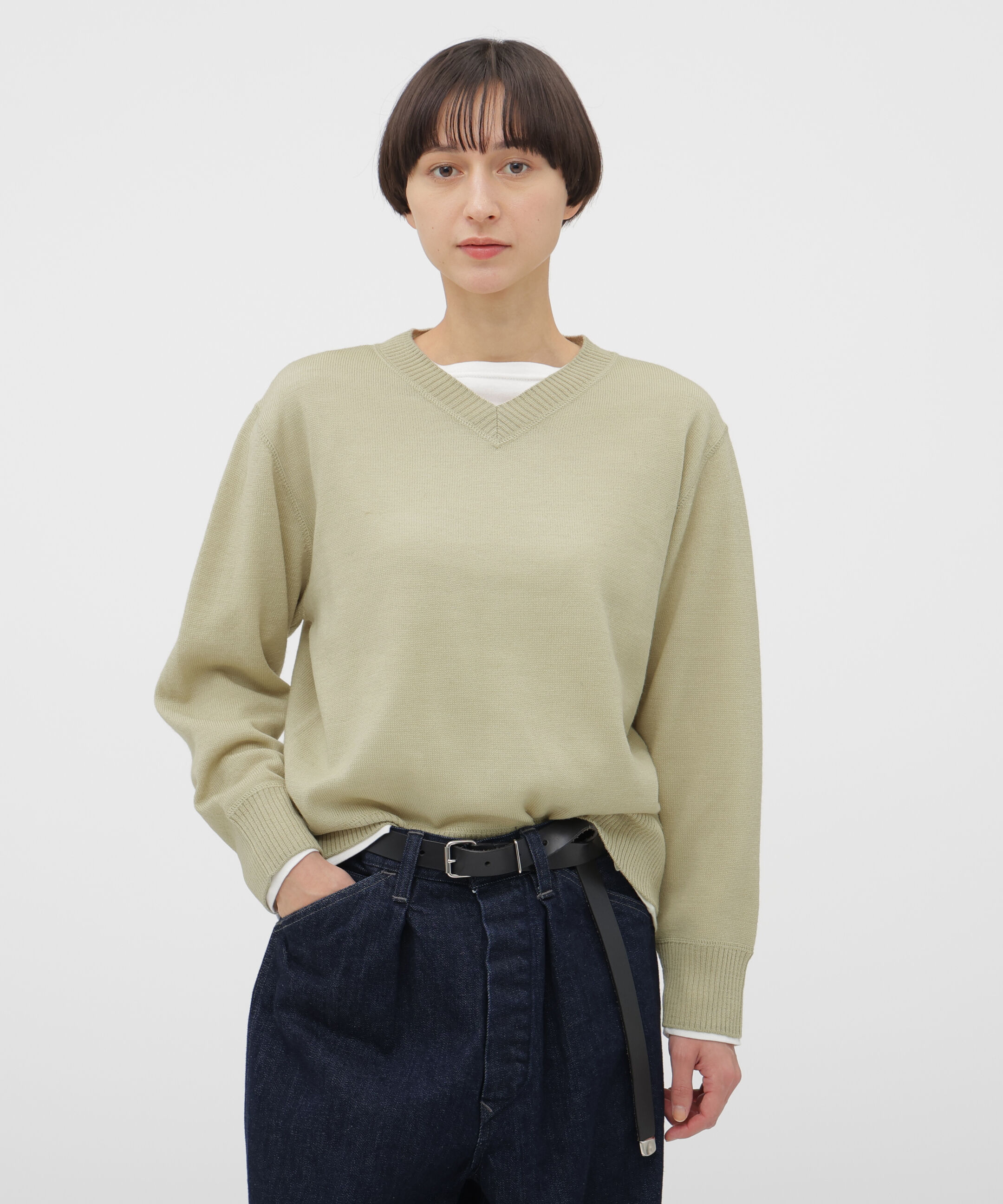 MHL.「ASH WOOL KNITWEAR」|ニット・セーター|LIME6