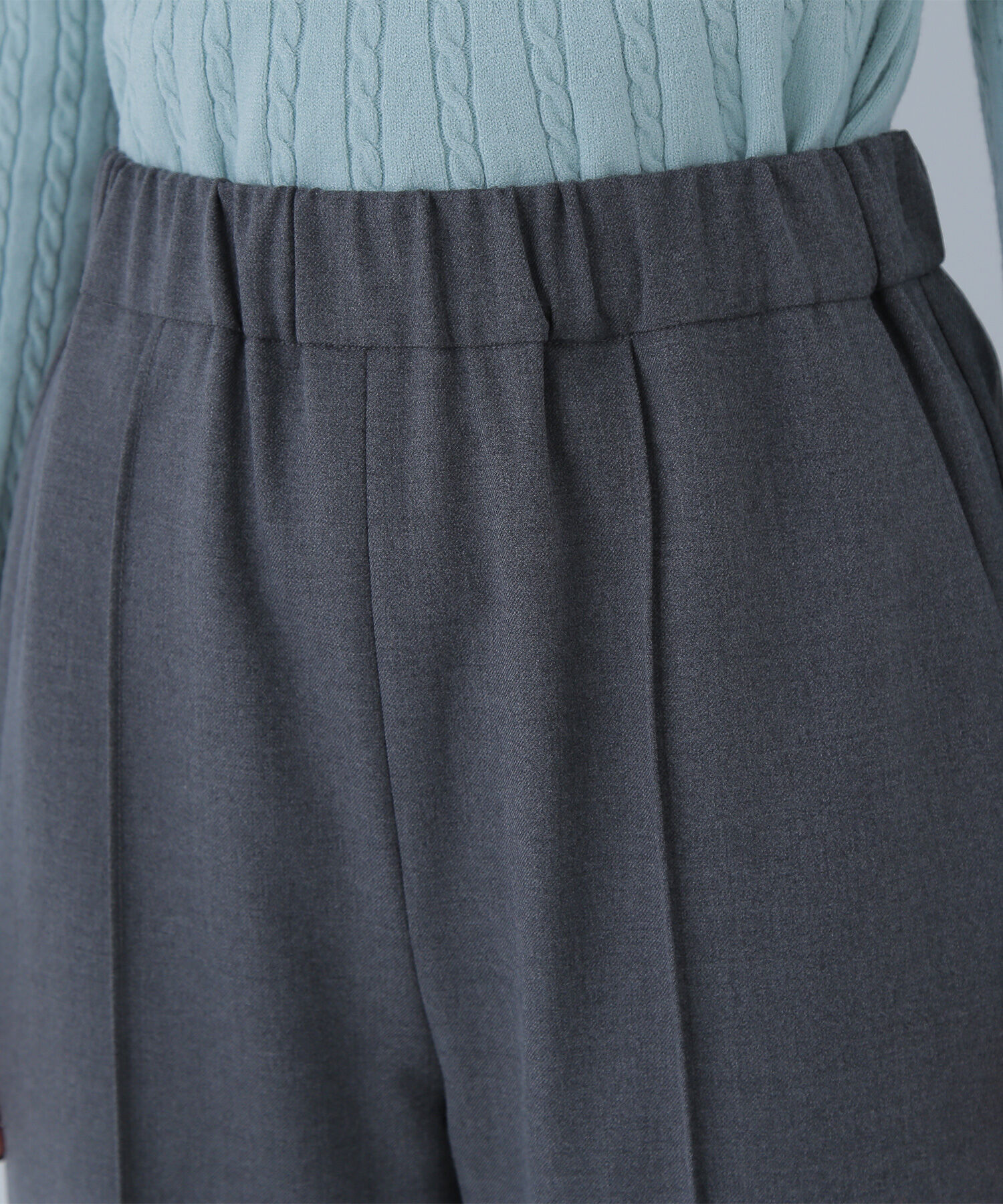  「裏起毛イージーテーパードパンツ」|その他|