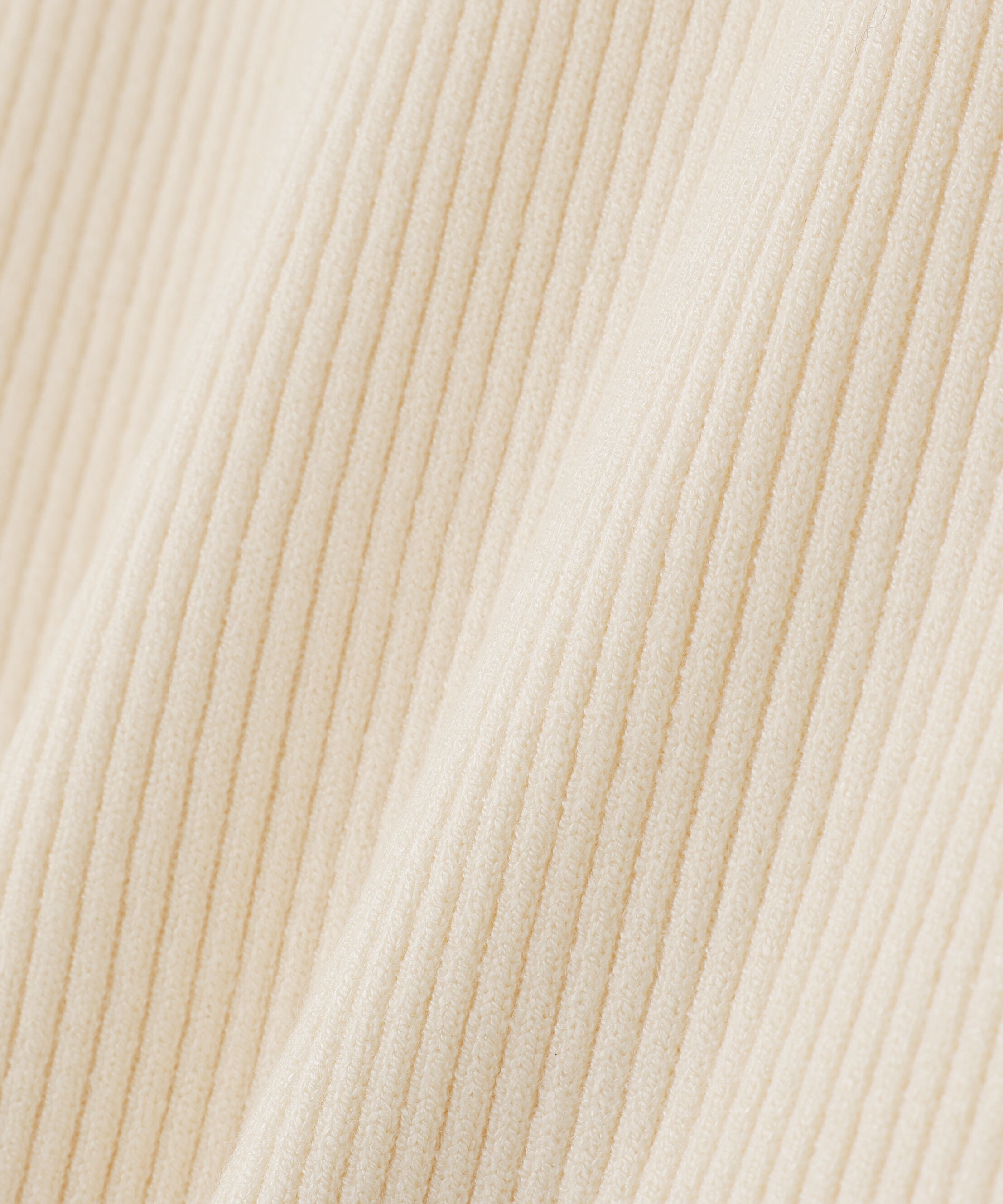  「ニュアンスネックリブニット」|ニット・セーター|