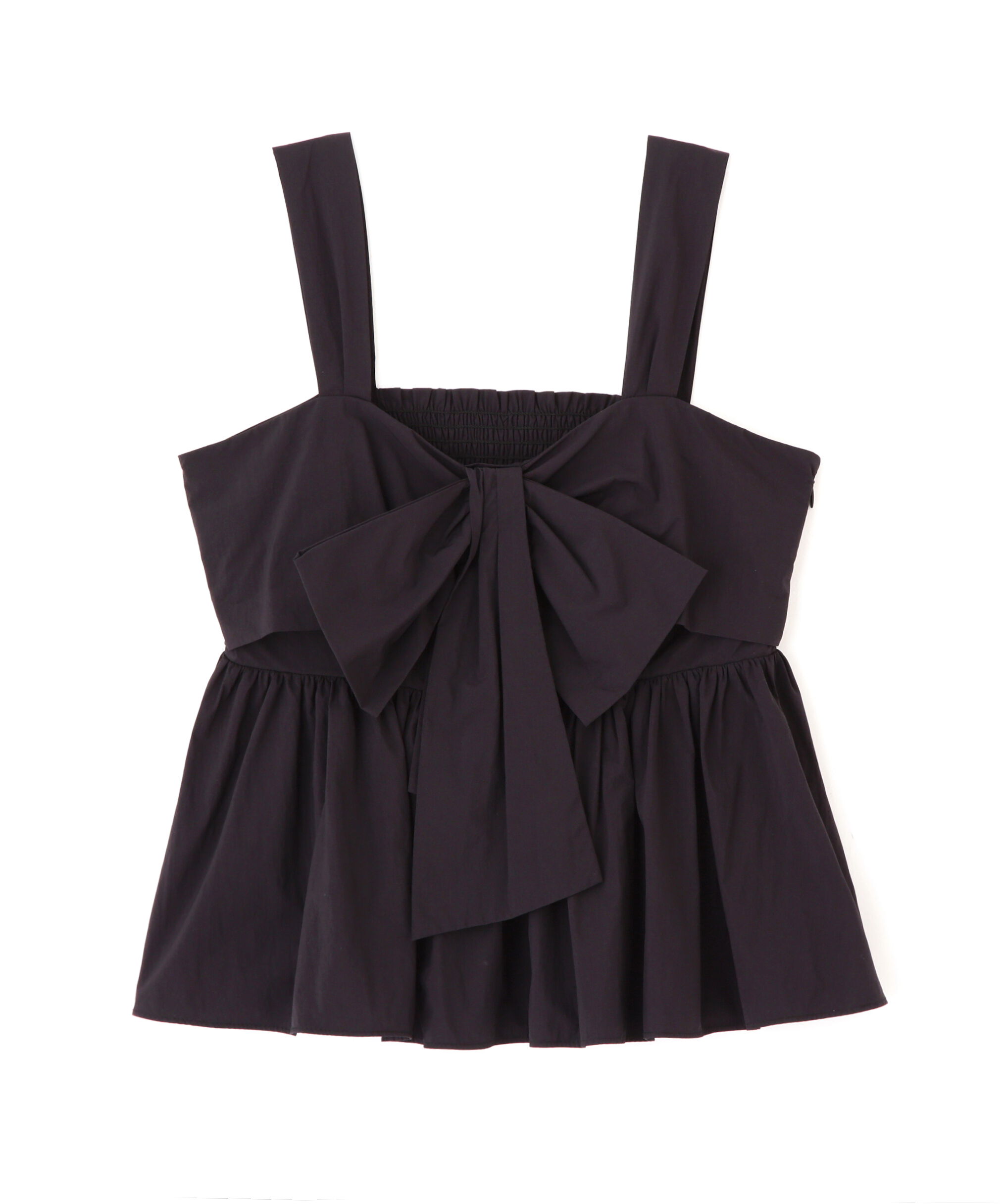  「リボンペプラムブラウス」|シャツ・ブラウス|