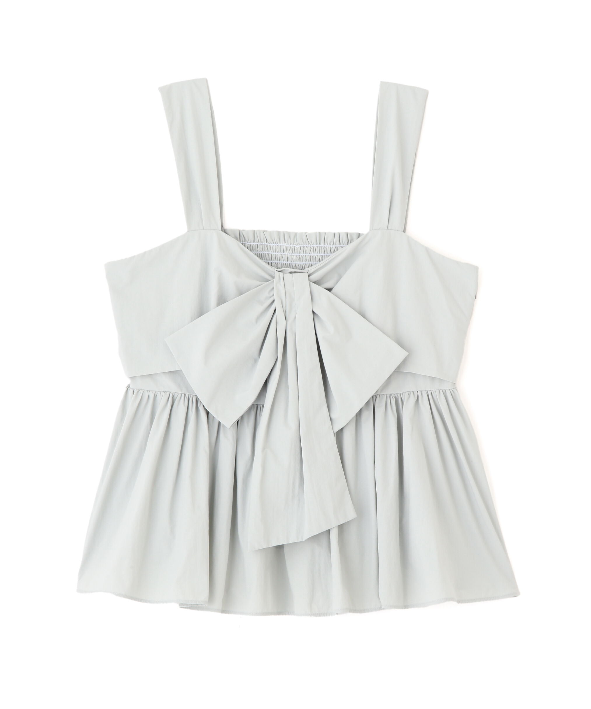  「リボンペプラムブラウス」|シャツ・ブラウス|