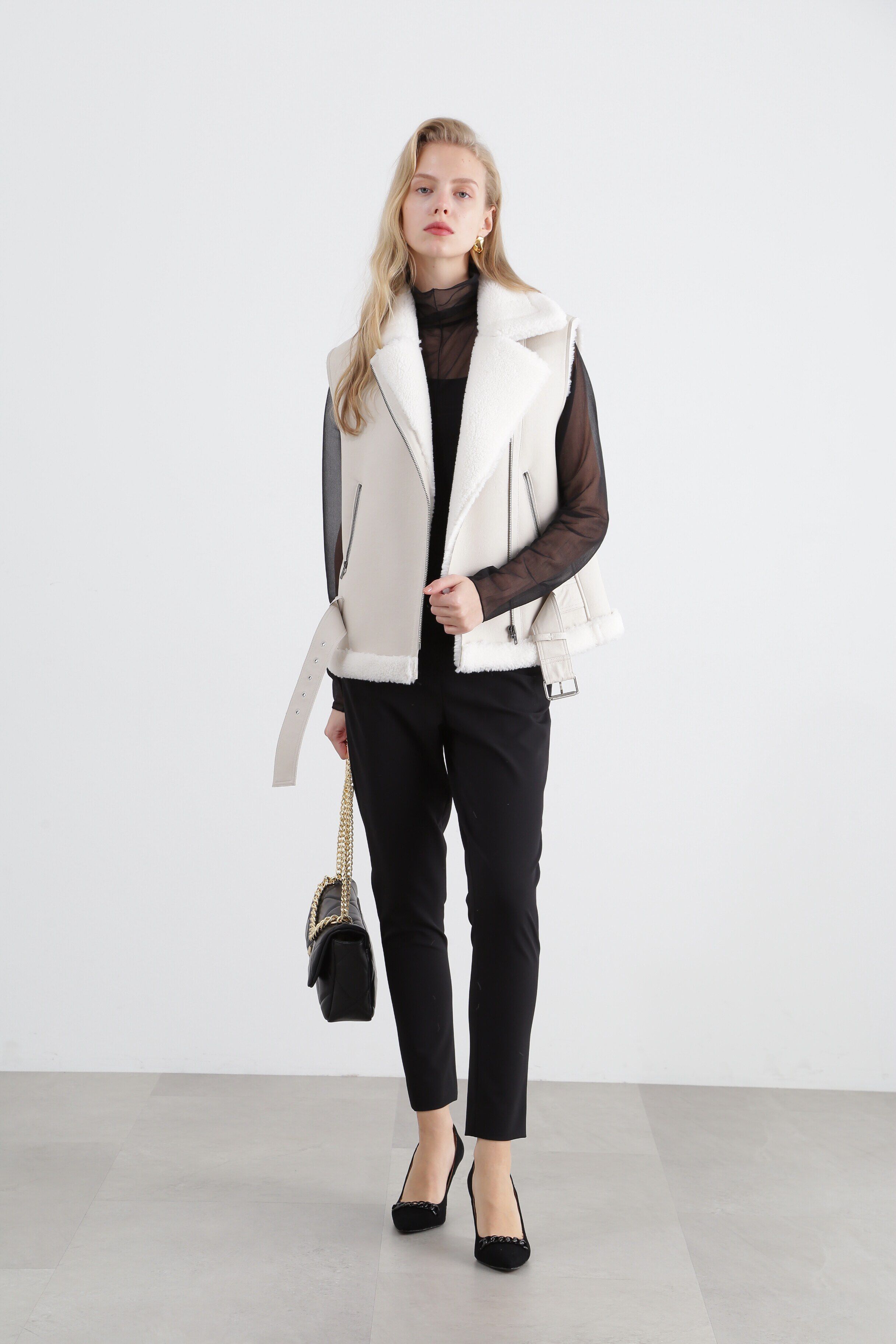  「フォームートンライダースベスト」|ブルゾン・スタジャン|