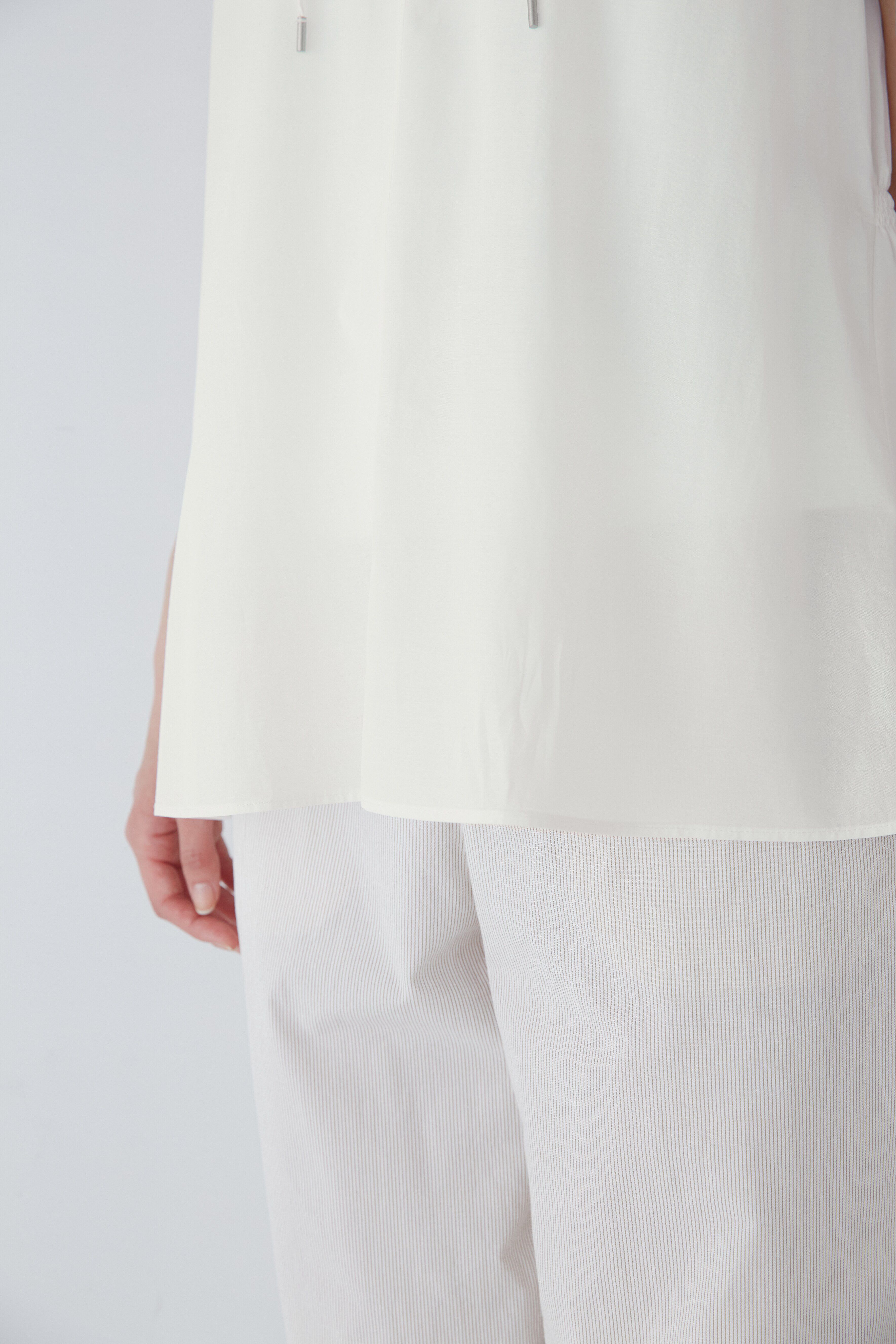  「◆キュプラ綿ブロードブラウス」|シャツ・ブラウス|