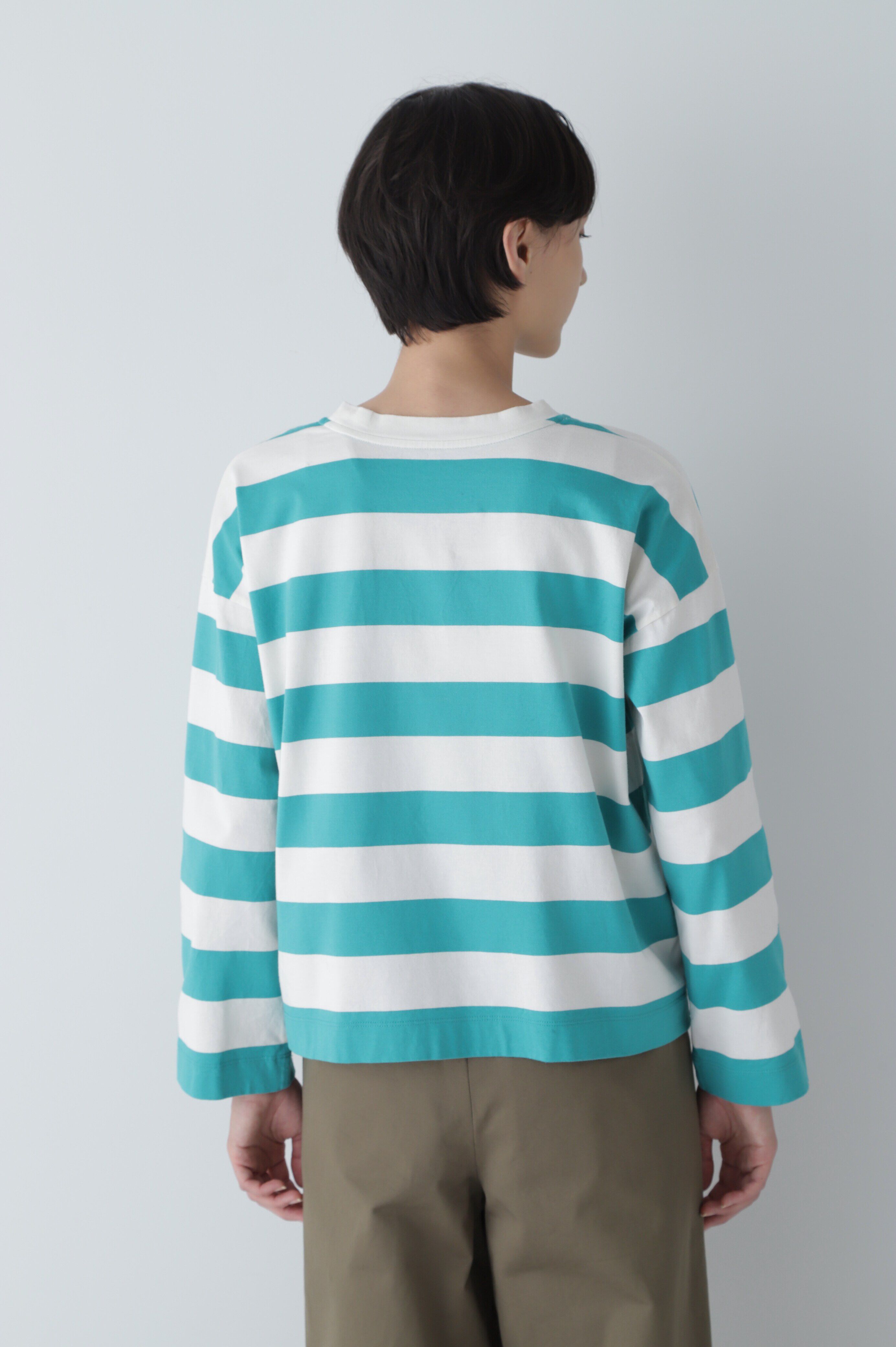  「◆太ボーダーカットソー」|Tシャツ・カットソー|