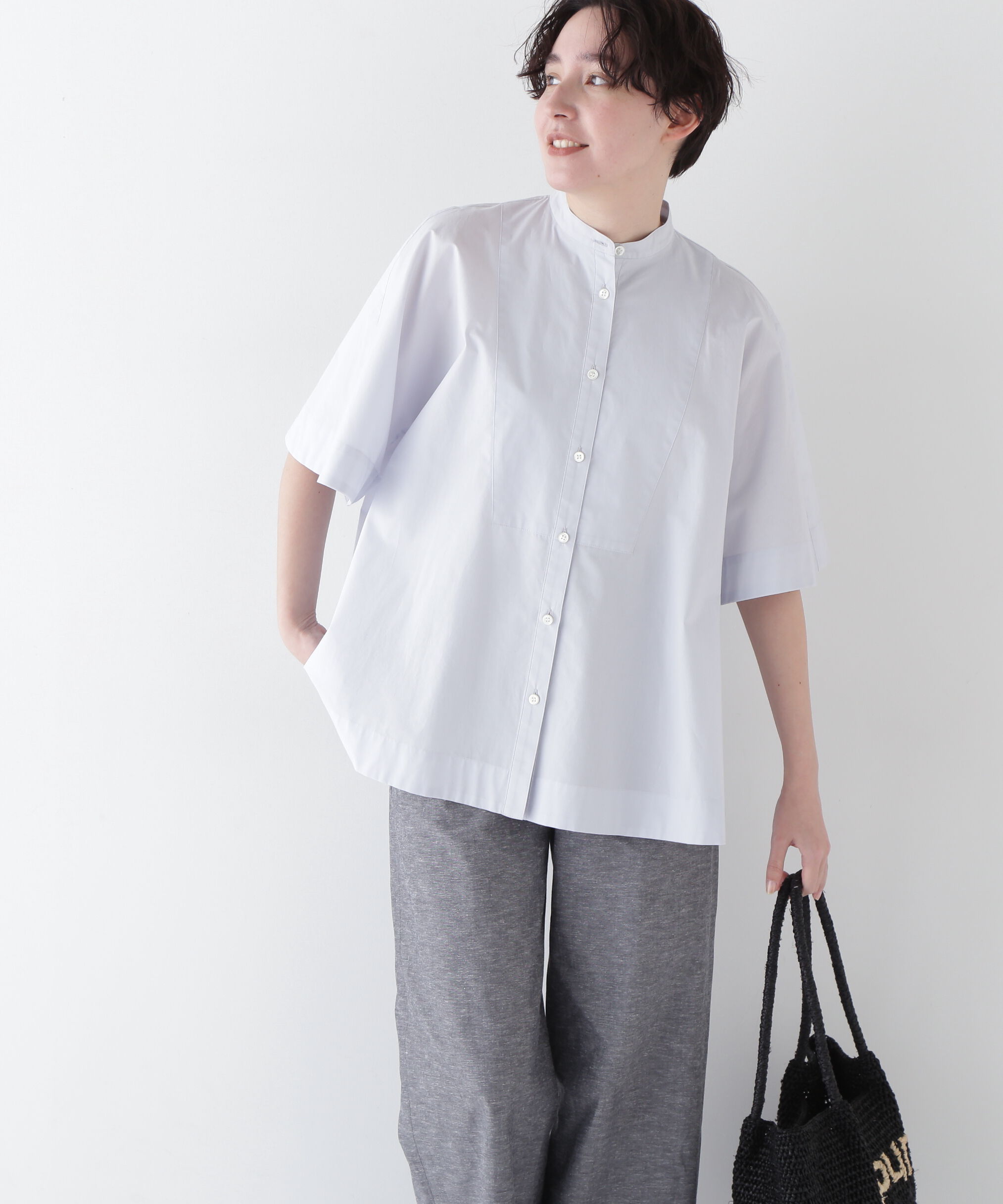  「◆タイプライターブラウス」|シャツ・ブラウス|