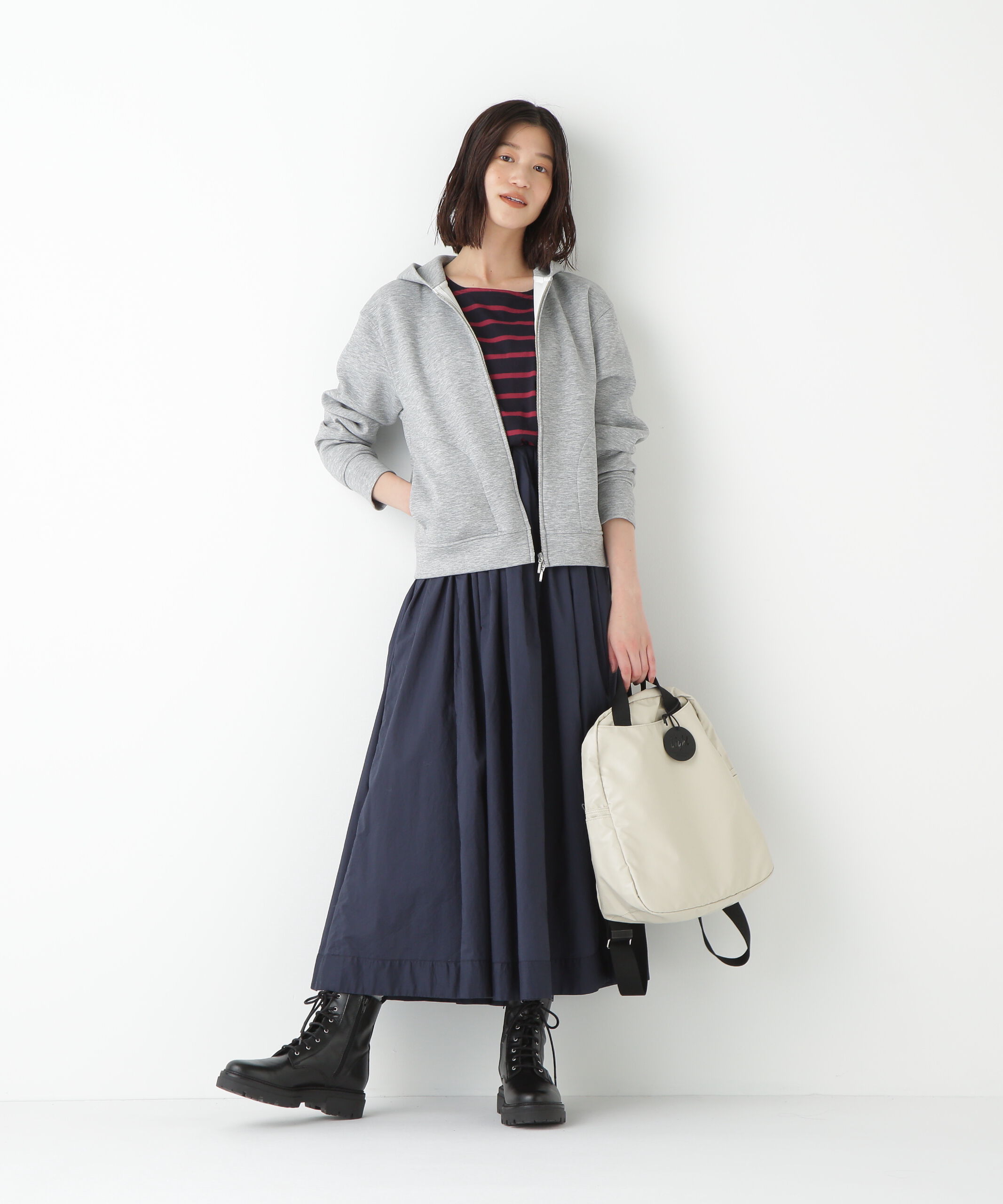  「◆クッションダンボールジップパーカー」|Tシャツ・カットソー|