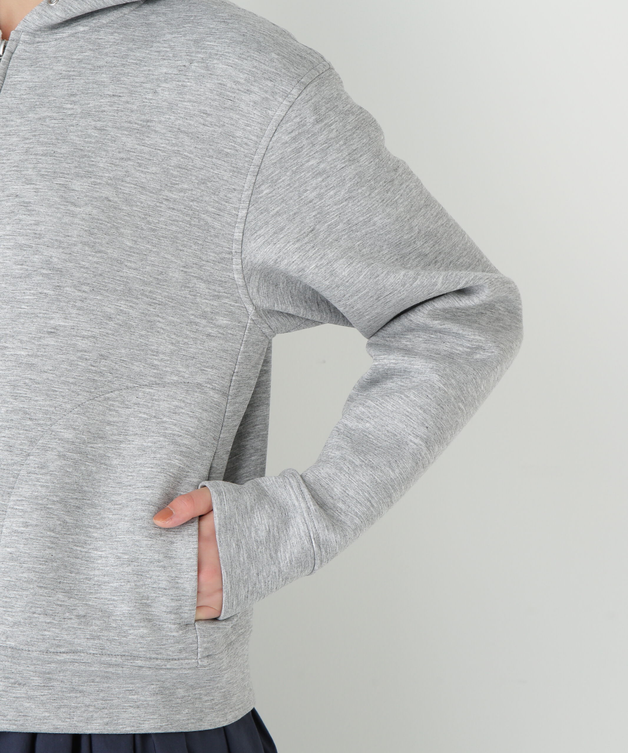  「◆クッションダンボールジップパーカー」|Tシャツ・カットソー|