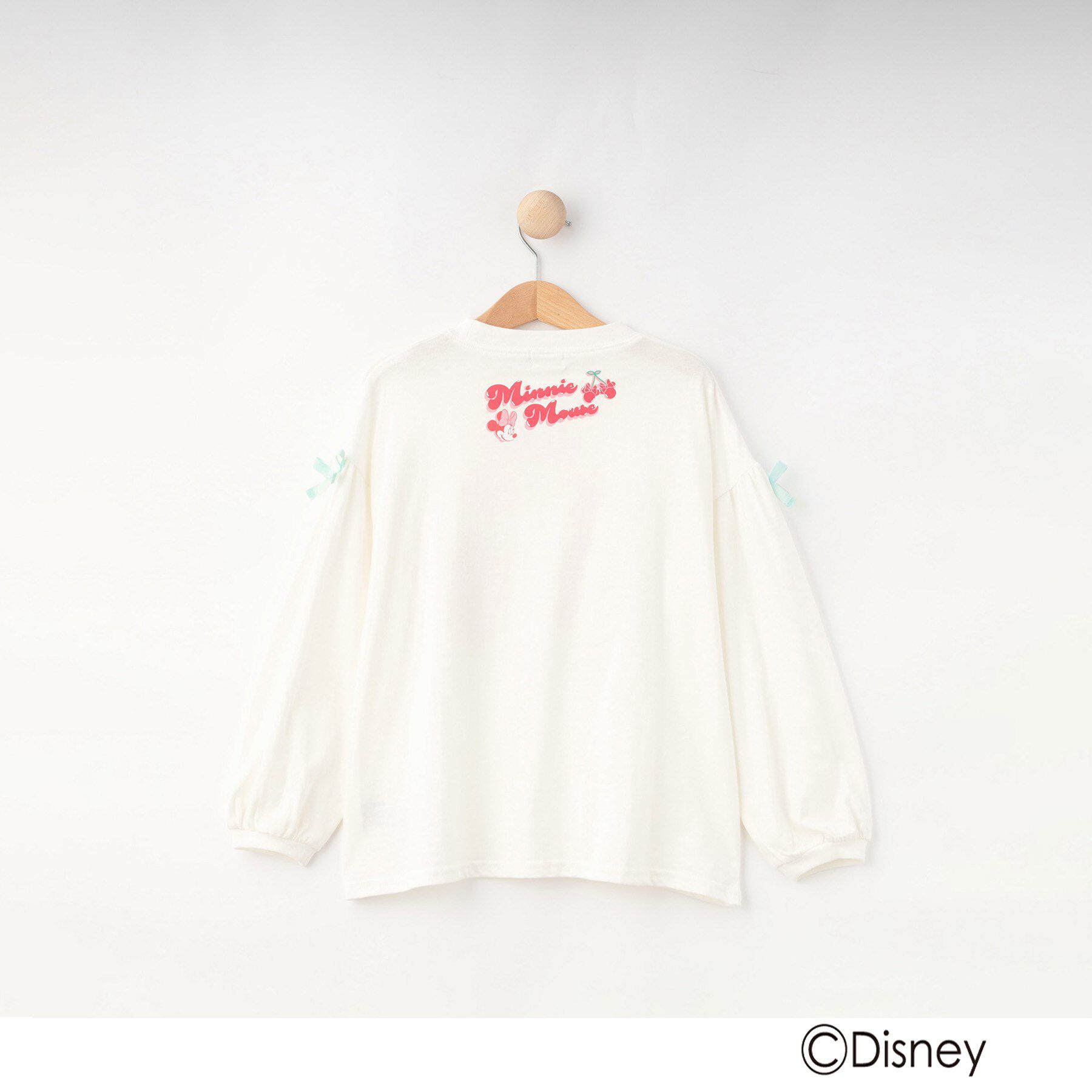 SHOO･LA･RUE「【Disney】スクール袖リボンロンT」|Tシャツ・カットソー|