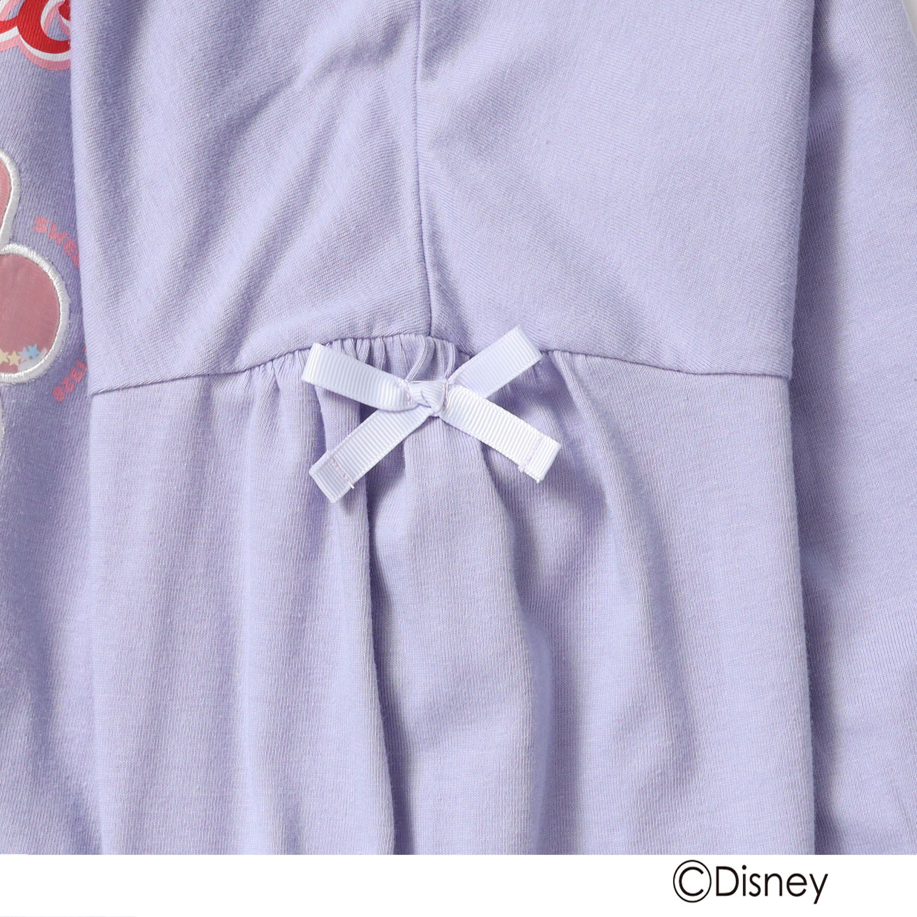 SHOO･LA･RUE「【Disney】スクール袖リボンロンT」|Tシャツ・カットソー|