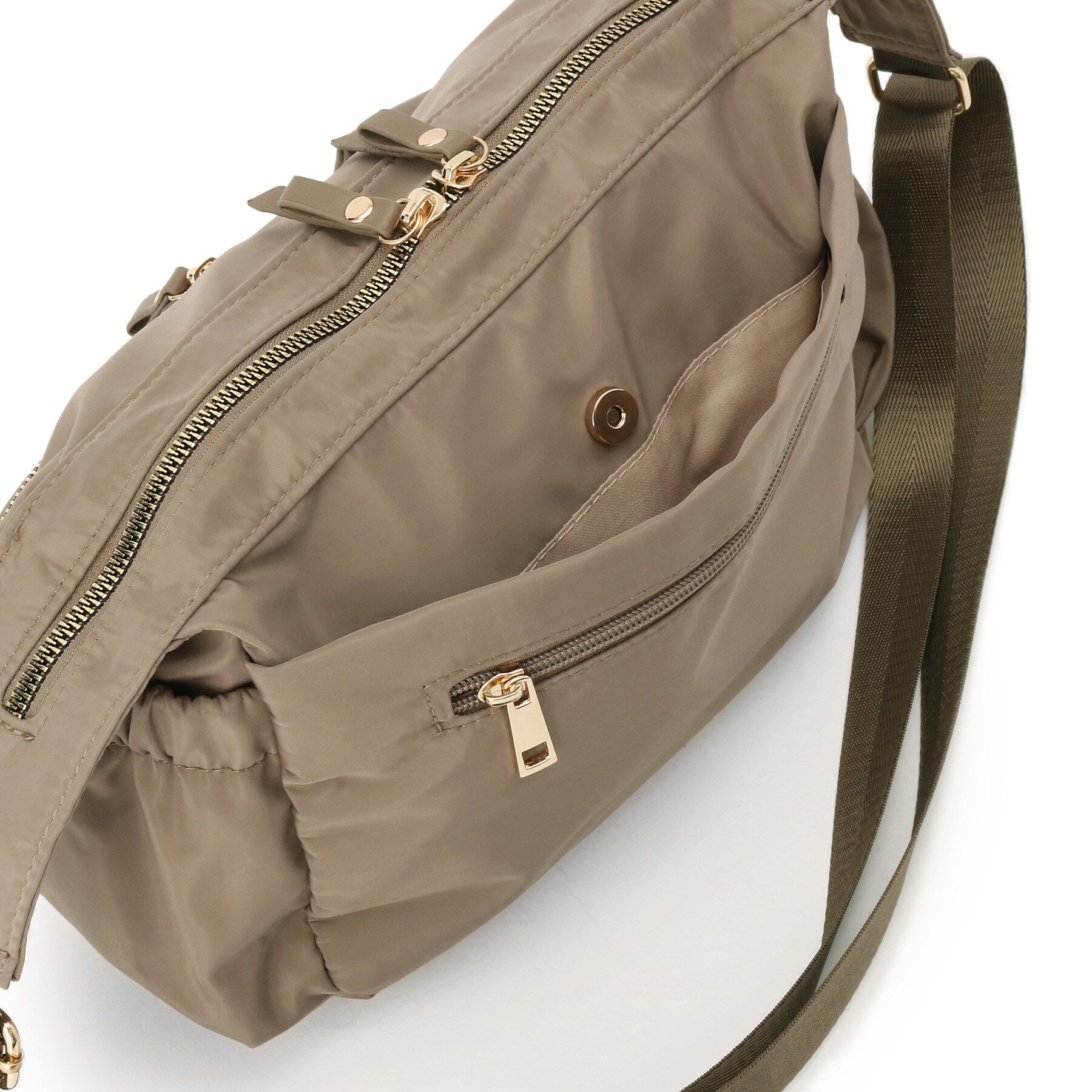 SHOO･LA･RUE「【撥水】立体ポケットショルダーバッグ」|ショルダー・メッセンジャー|