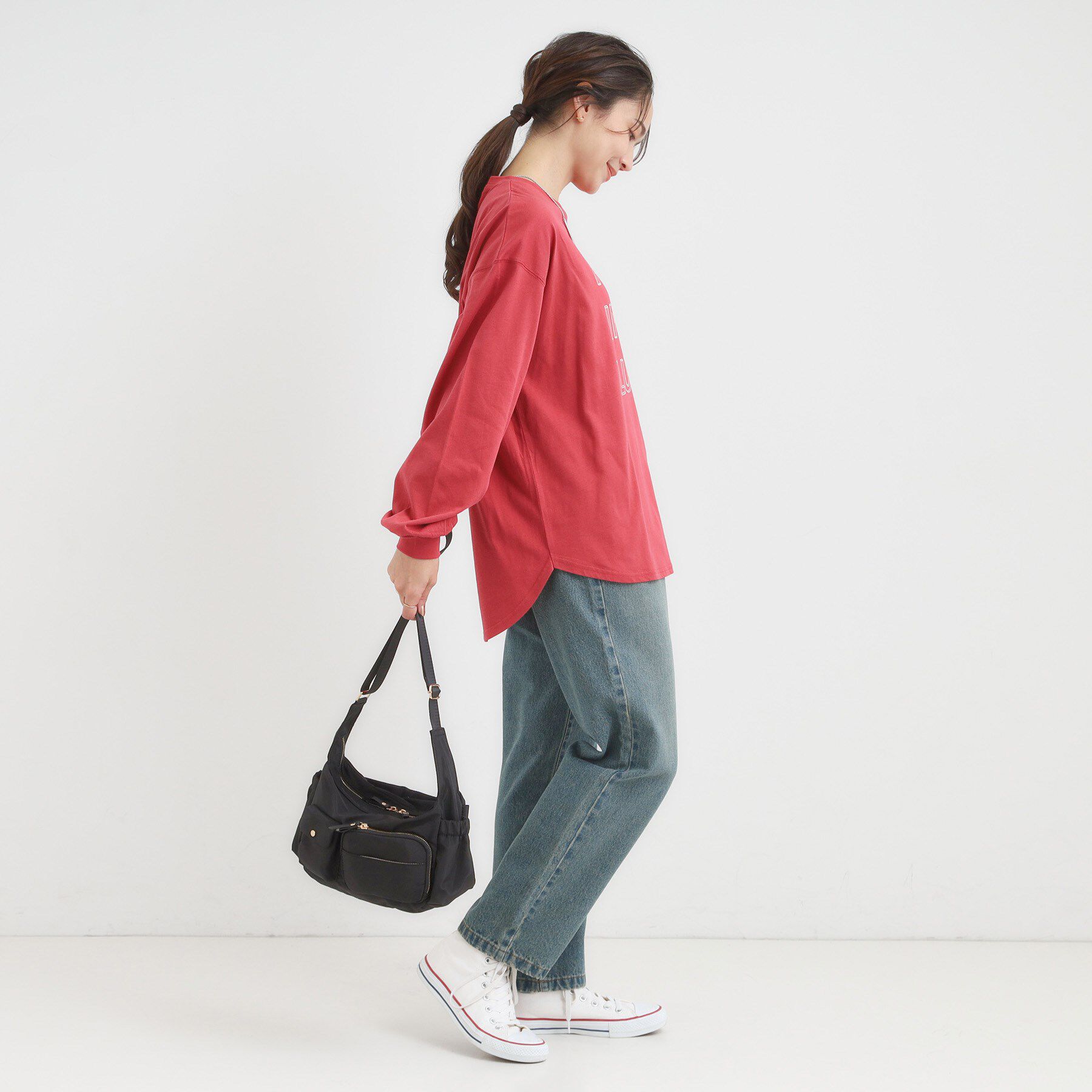 SHOO･LA･RUE「【撥水】立体ポケットショルダーバッグ」|ショルダー・メッセンジャー|
