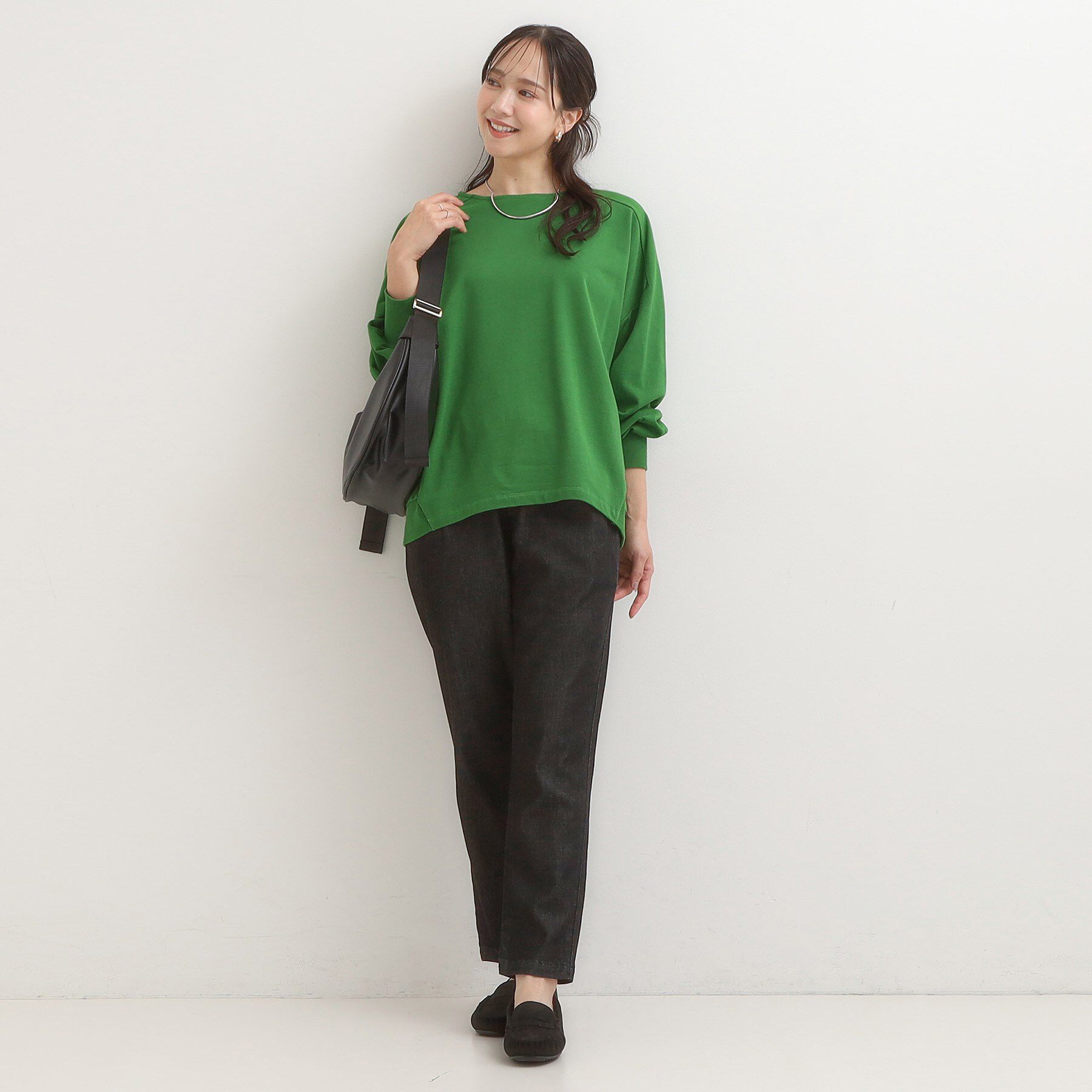 SHOO･LA･RUE「大人の抜け感 1枚で決まる ゆるロンT」|Tシャツ・カットソー|