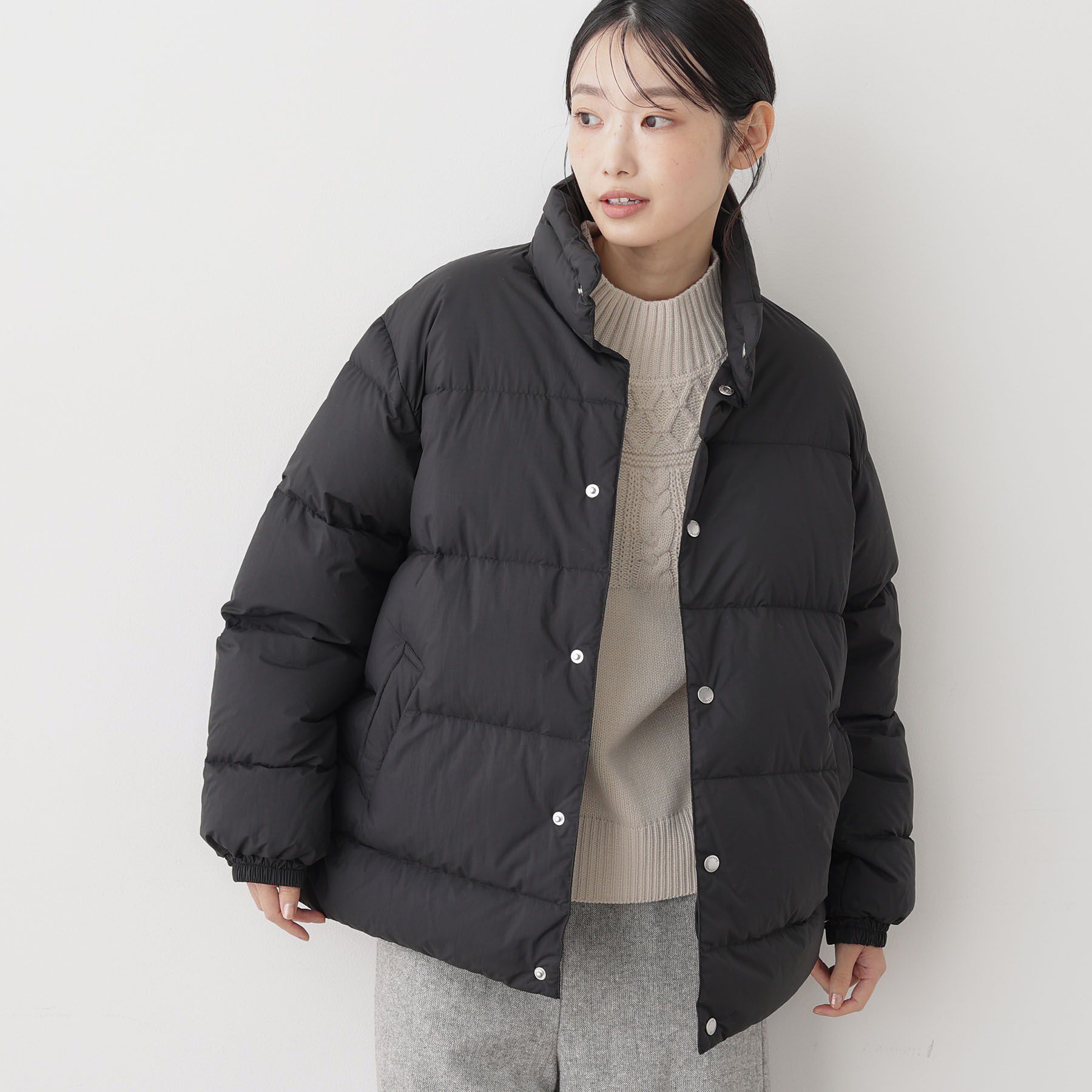 Dessin「【ユニセックス/軽量】ライトダウンコート」|ダウン|