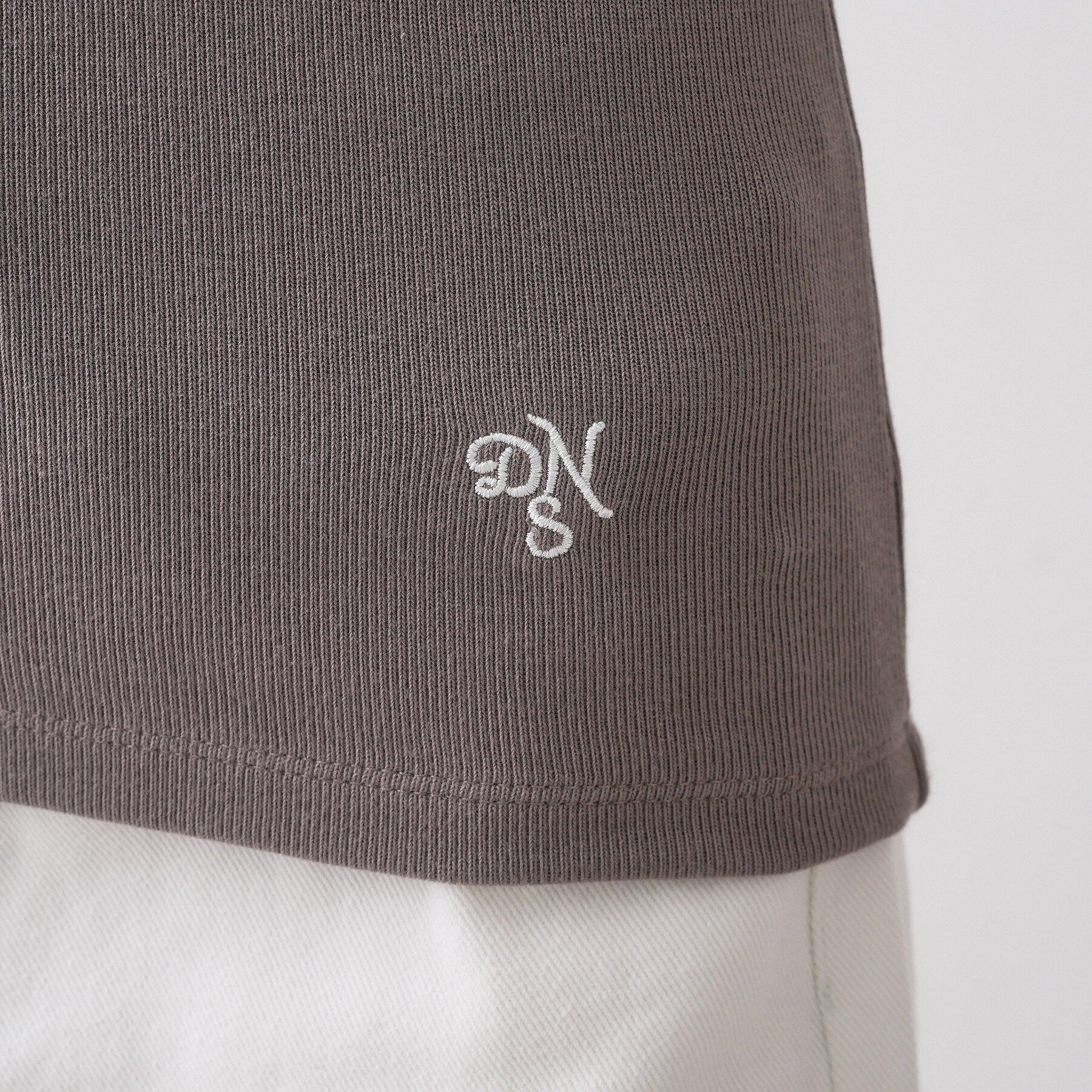 Dessin「【洗える】リブスクエアタンクトップ」|キャミソール|