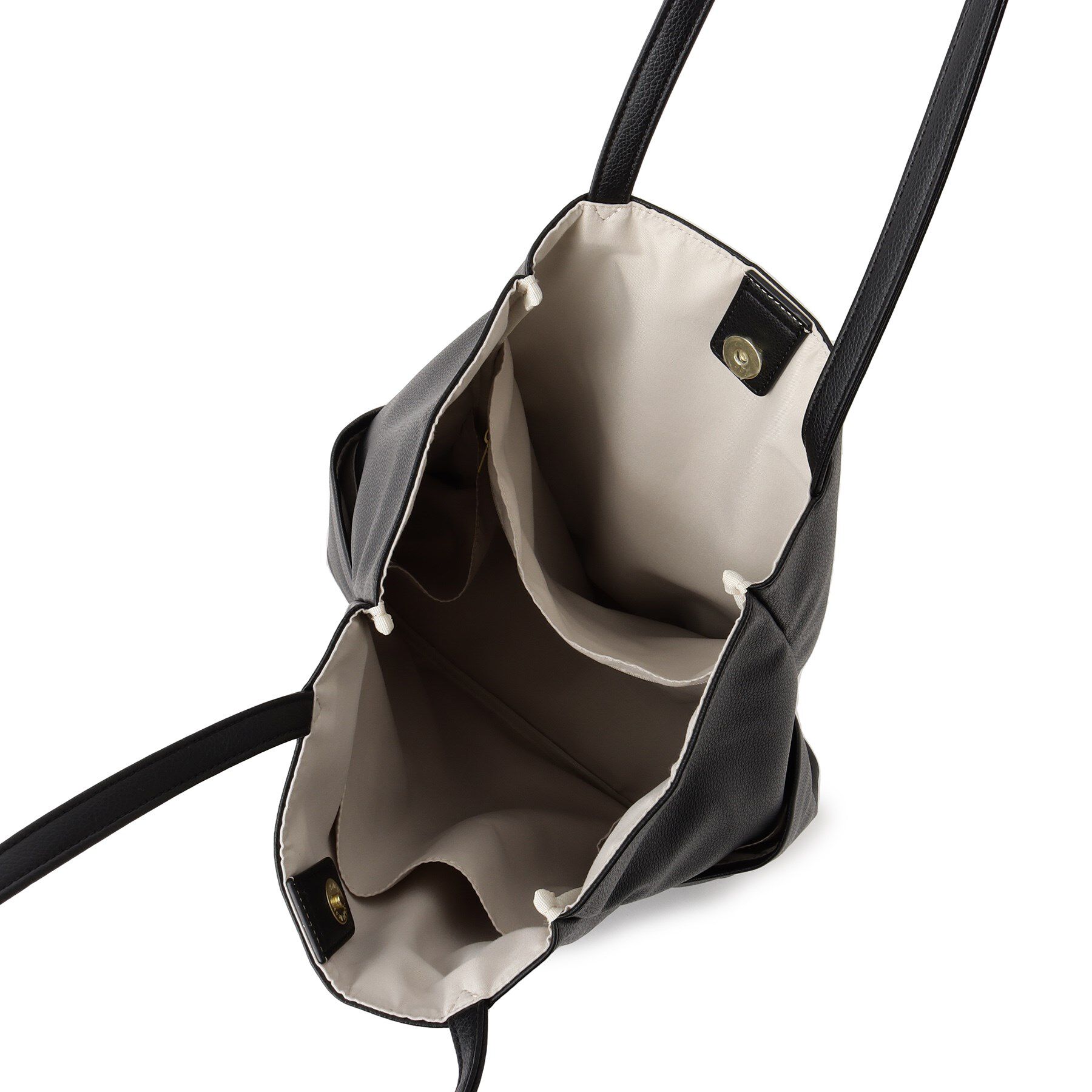 ITS&rsquo;DEMO「【通勤／A4対応／7ポケット】縦型多ポケトート」|トートバッグ|