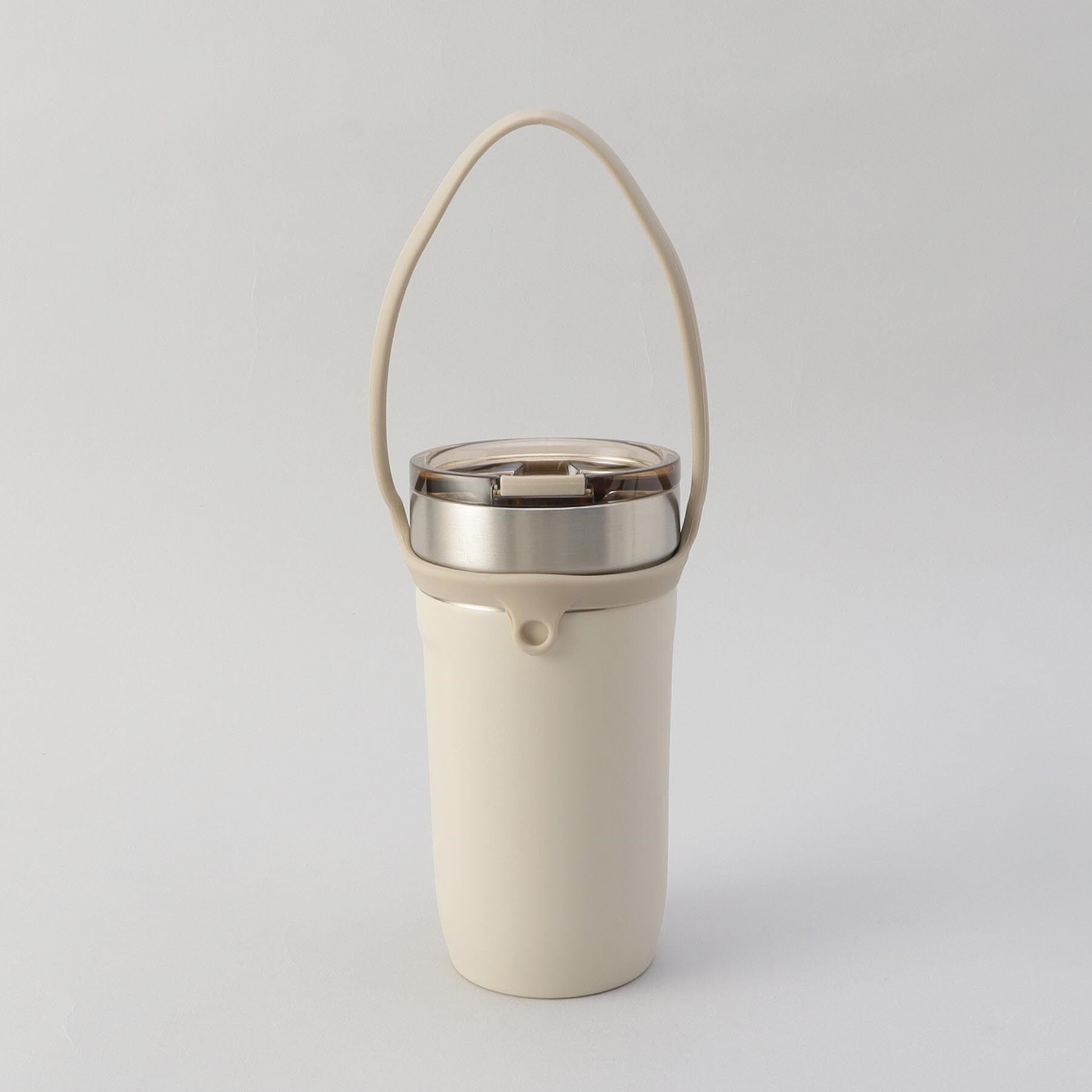 212 KITCHEN STORE「ストロー付3wayタンブラー520ml アイボリー」|食器・キッチングッズ|