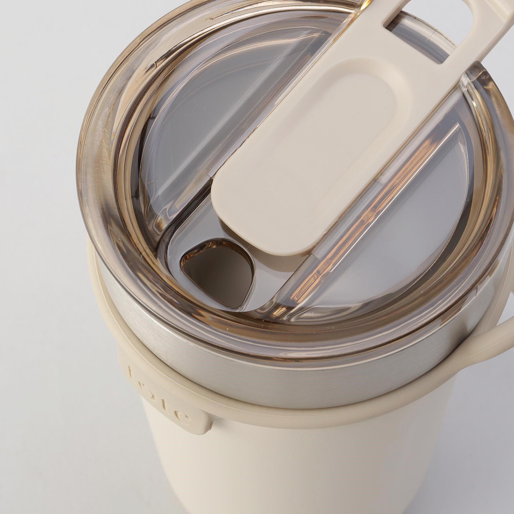 212 KITCHEN STORE「ストロー付3wayタンブラー520ml アイボリー」|食器・キッチングッズ|