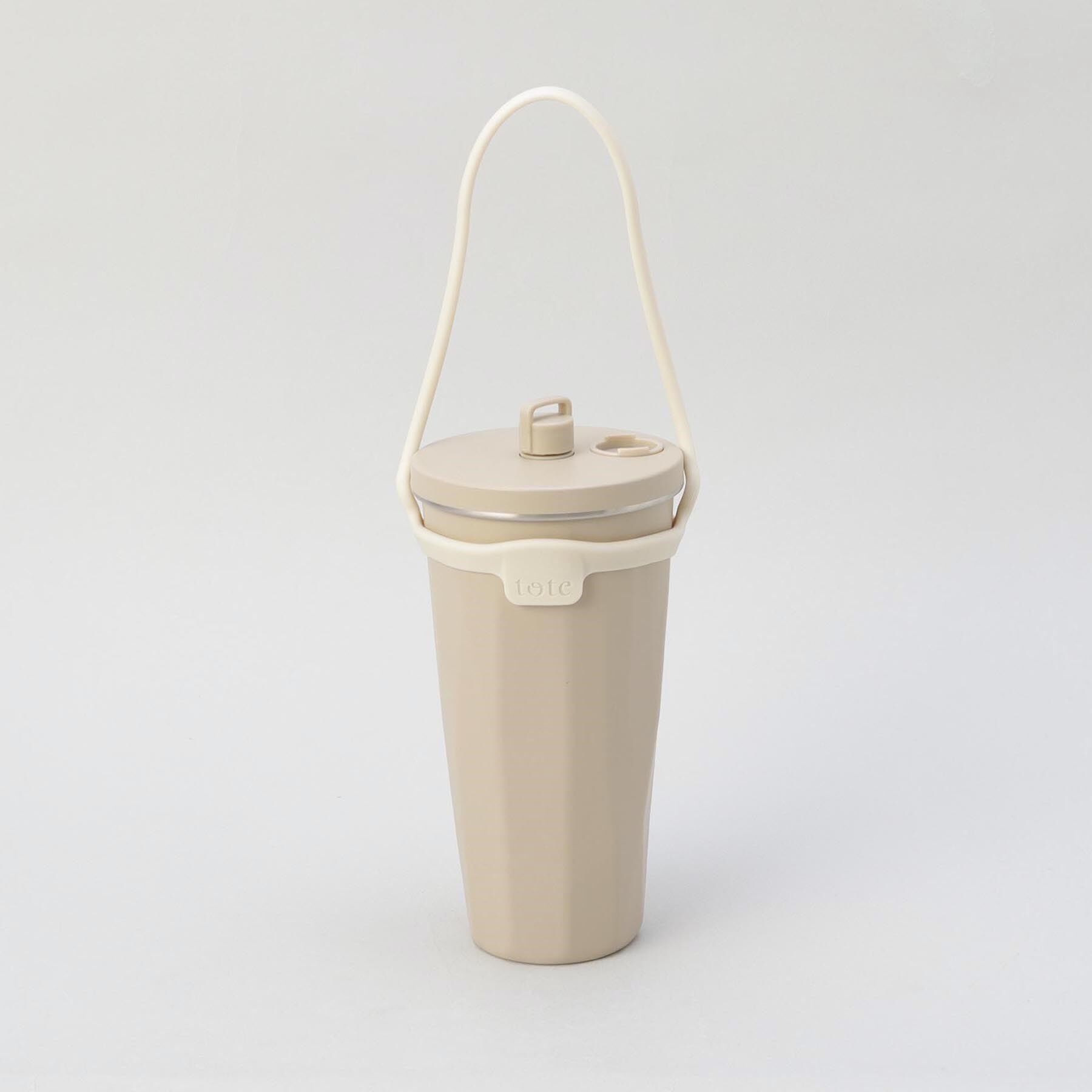 212 KITCHEN STORE「ストロー付2wayタンブラー470ml モカ」|食器・キッチングッズ|